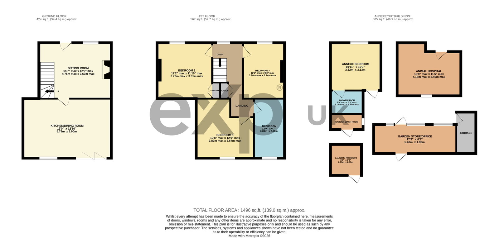 2 The Hill, Newmarket floorplan
