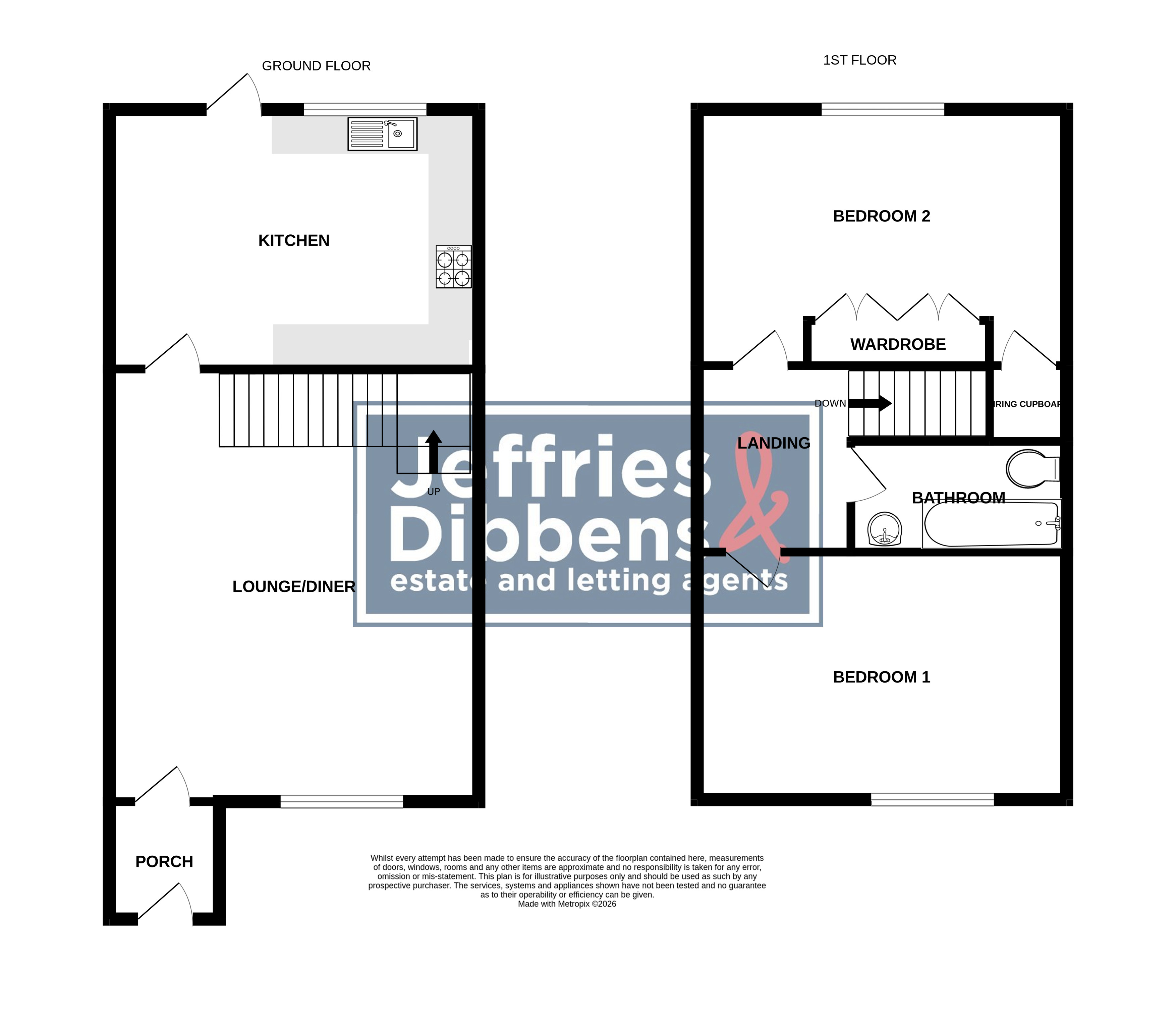 12, Oberon Close, Waterlooville floorplan