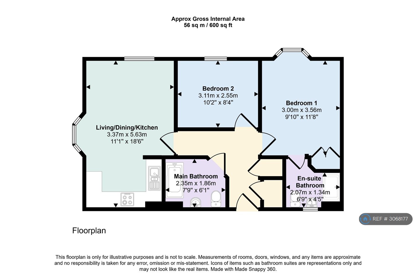 Wilkinson Road, Kempston, Bedford floorplan