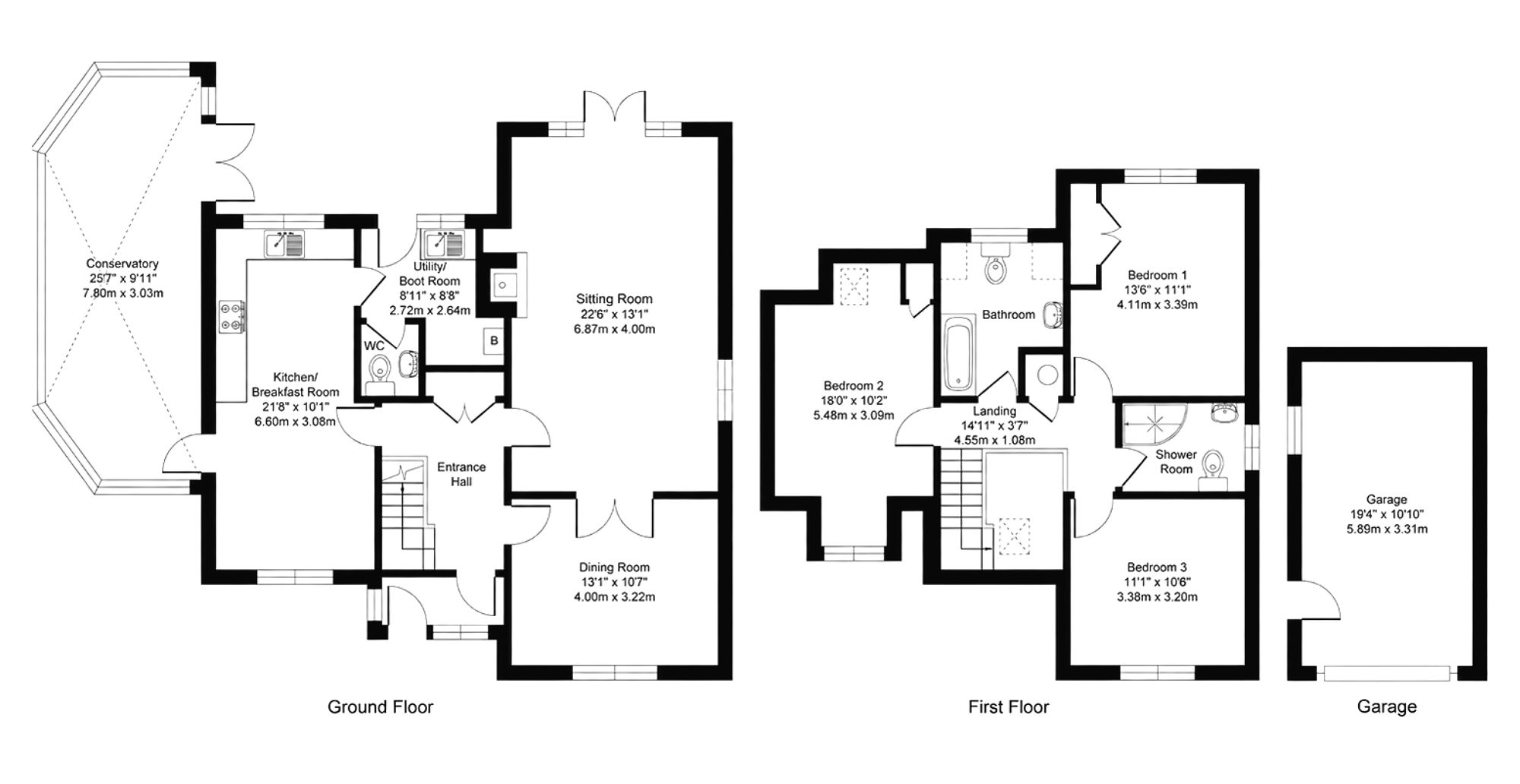 Bramble Cottage Stackwood Road, Colchester floorplan