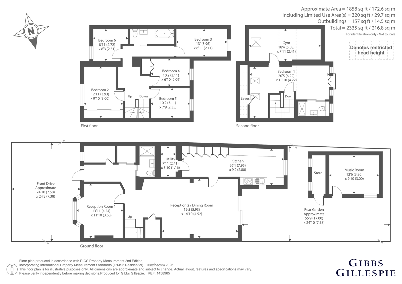 61, Laughton Road, Northolt floorplan
