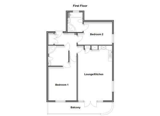 The Parade, Greatstone floorplan