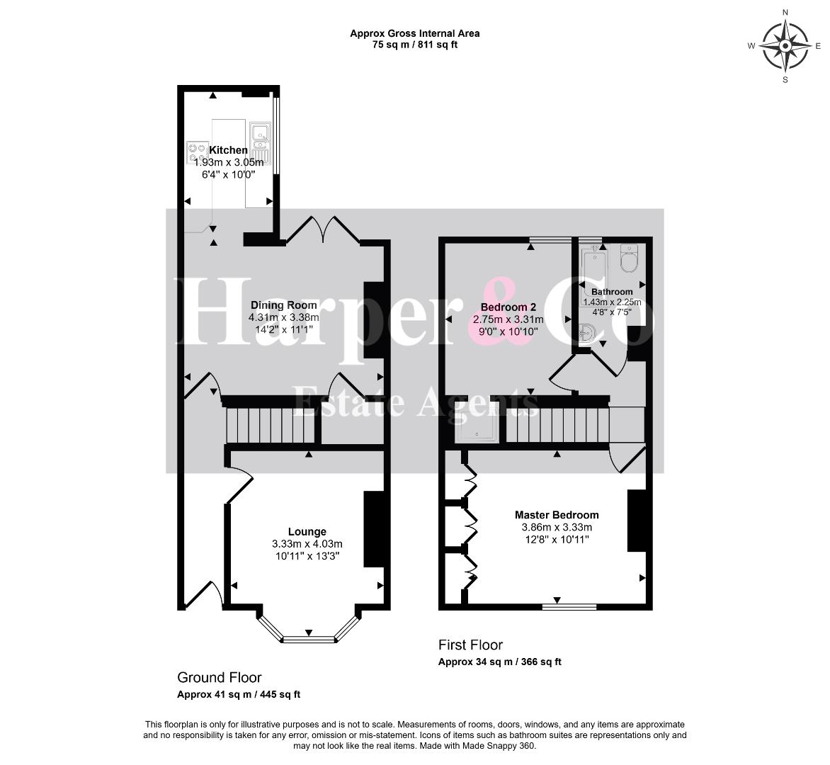 10, Stanley Street, Stockton-On-Tees floorplan