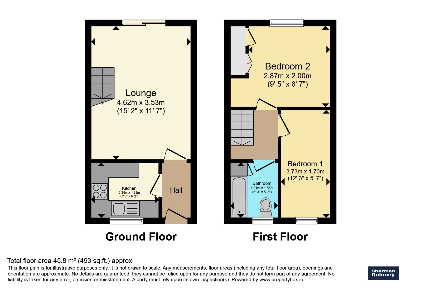 49, Turnstone Way, Peterborough floorplan