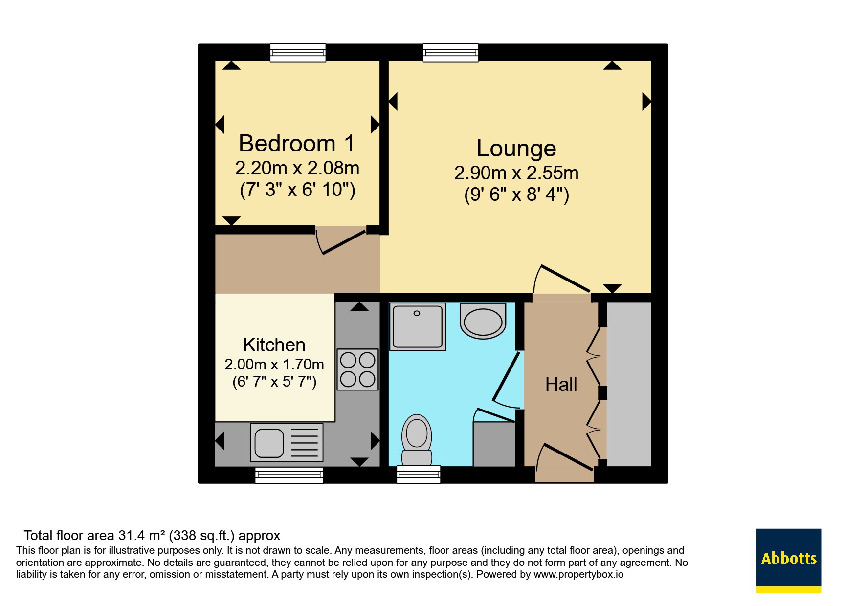 7 Cranmer House,, Widford Chase, Essex floorplan