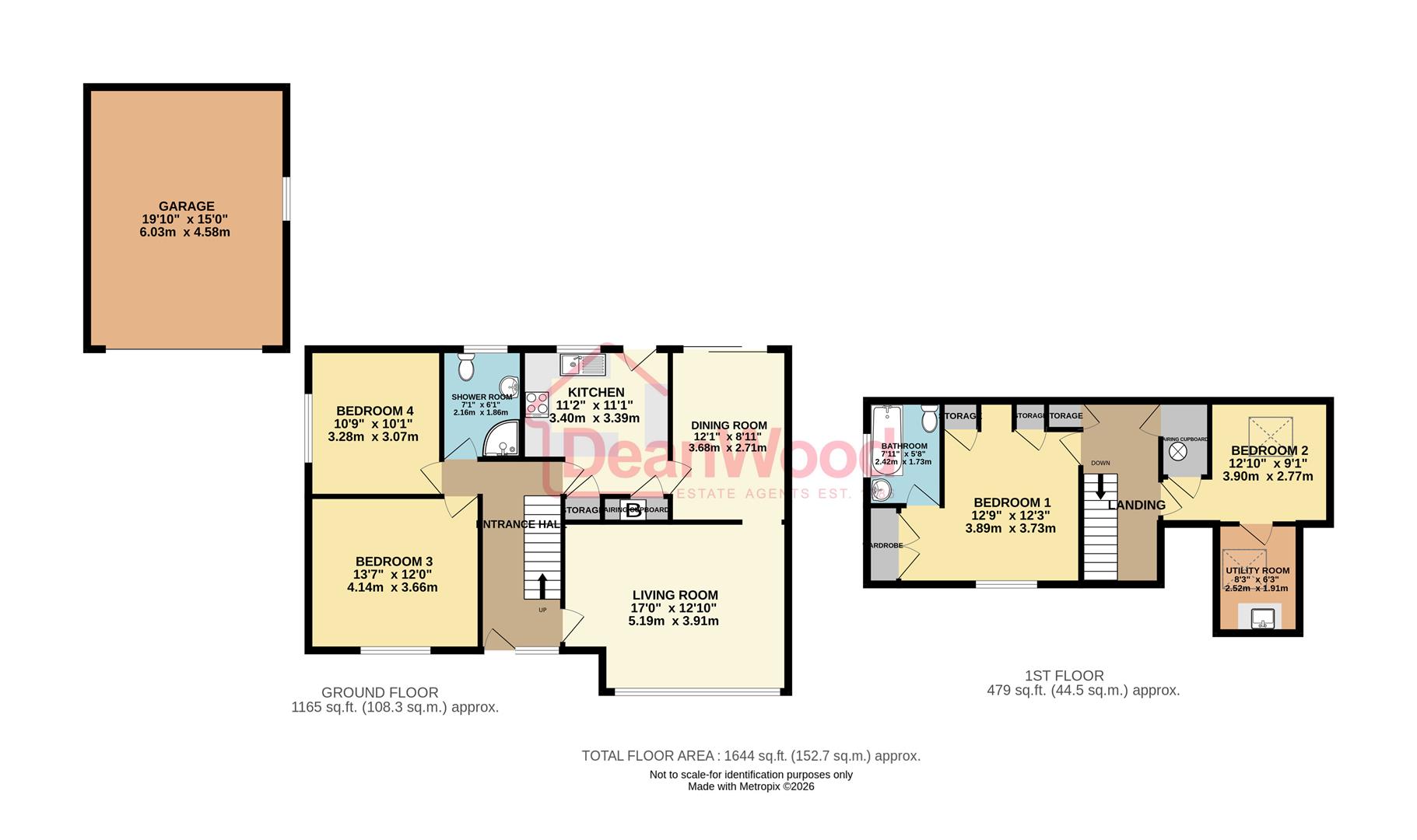 6, Birch Hill Grove, Onchan floorplan