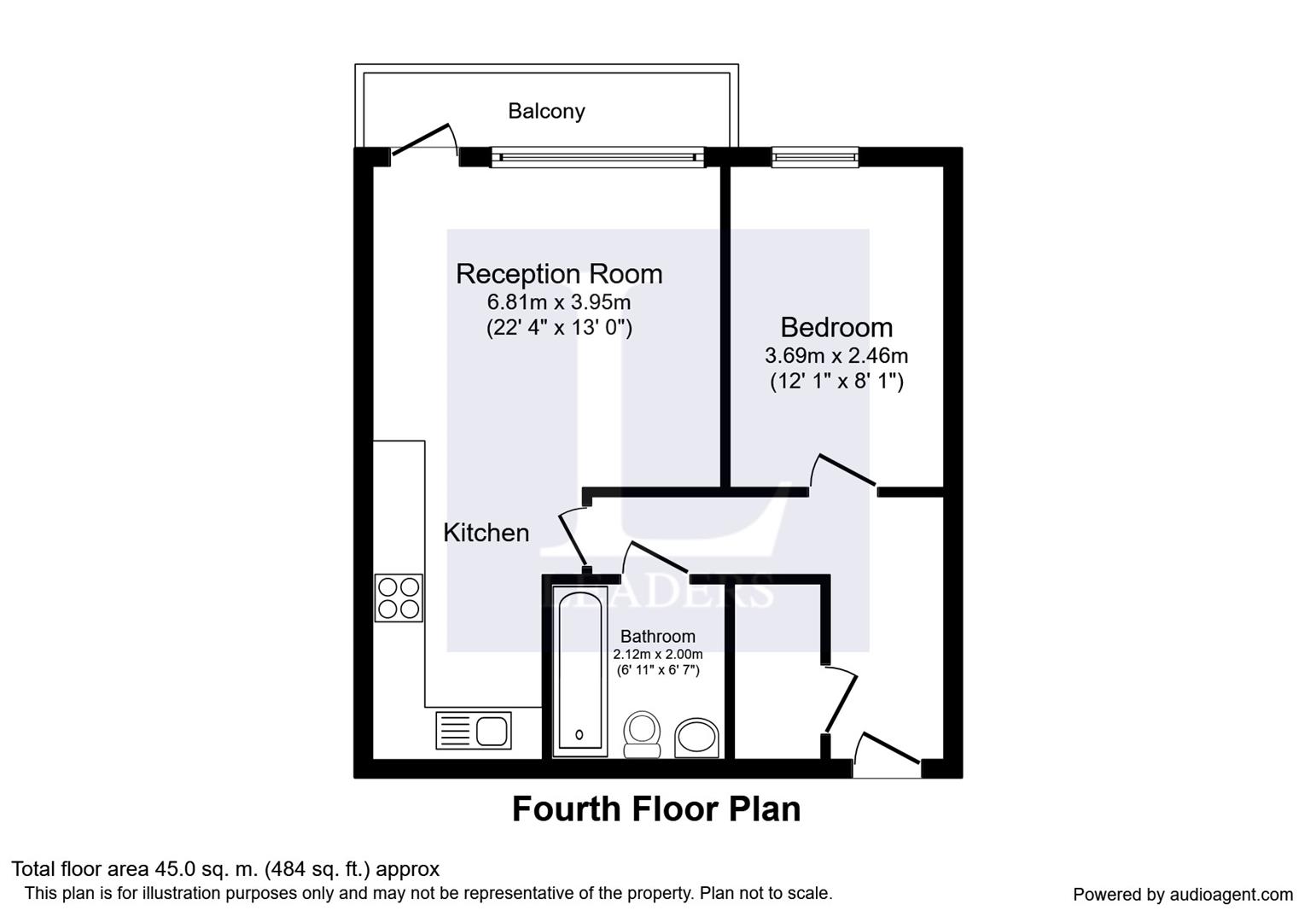 1 Bedrooms Flat for sale in Whitestone Way, Croydon CR0