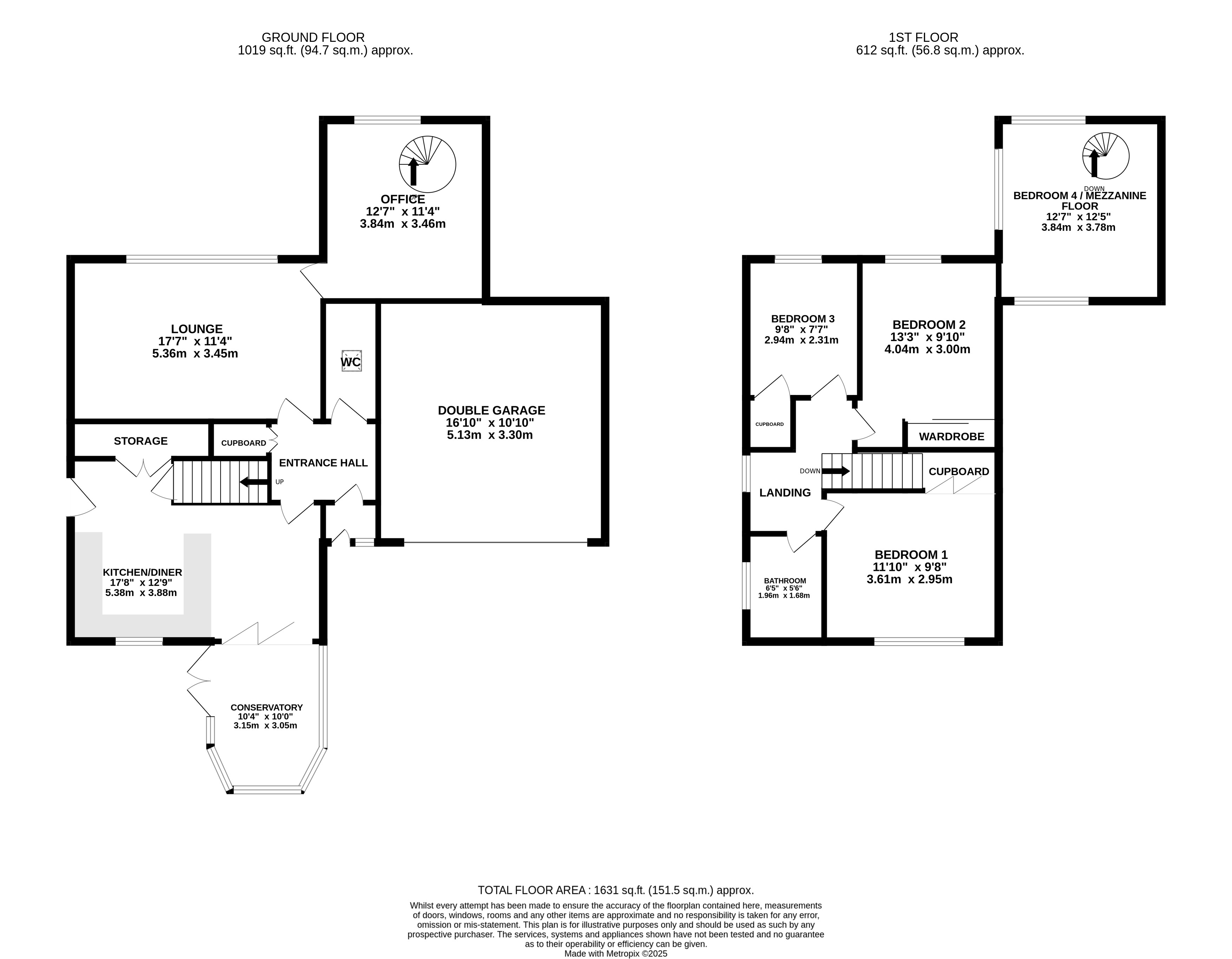 3A, Town Gate, Pudsey floorplan