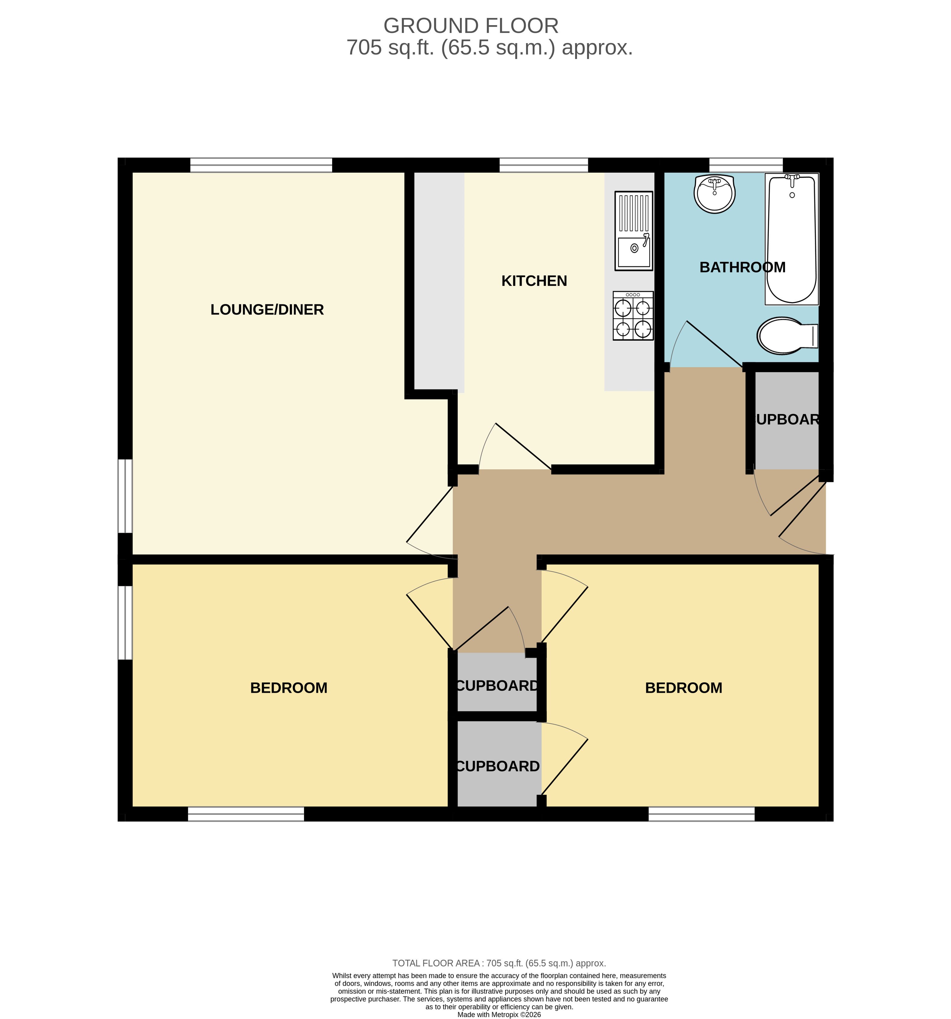 1D, Keith Place, Dundee floorplan