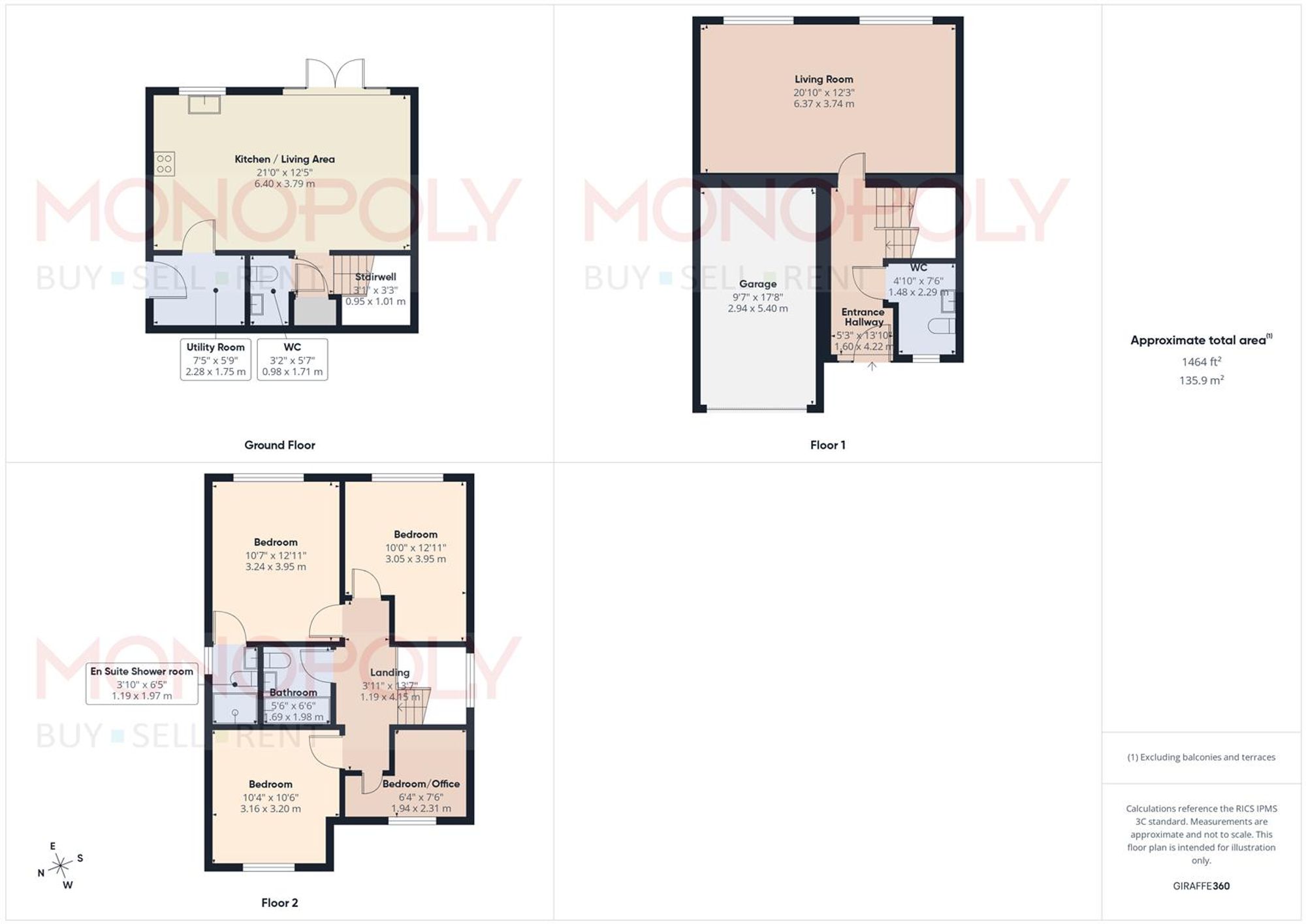 16 Maes Mabon, Wrexham floorplan