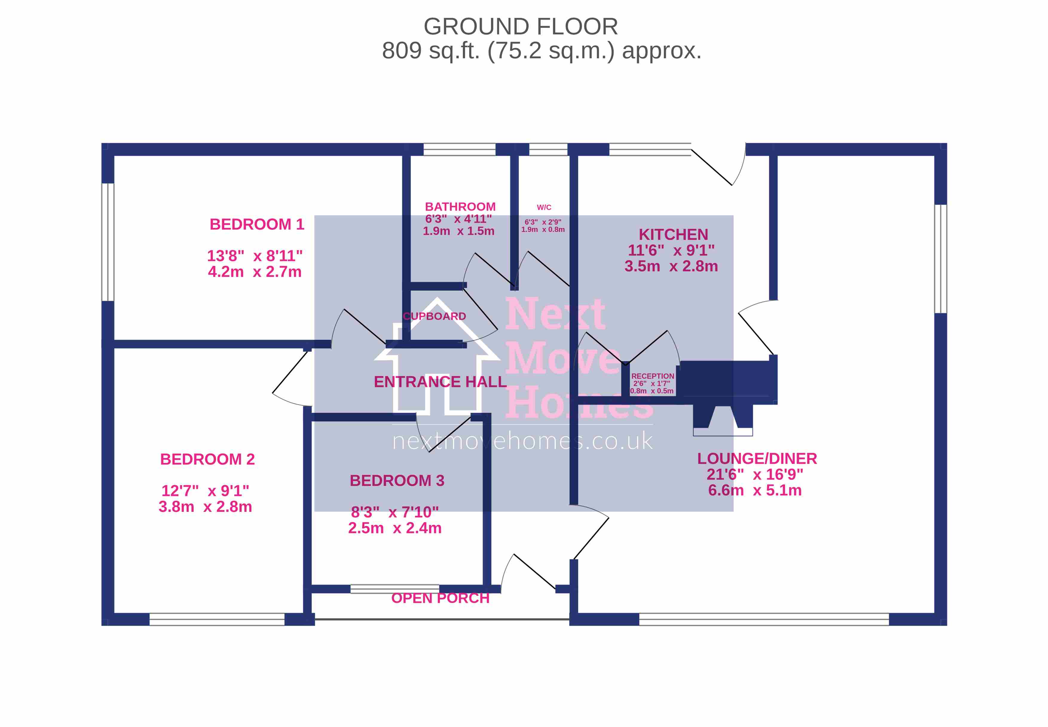 52 , High Street, Wicklewood floorplan