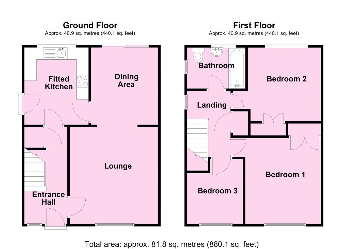 8, Bennetts Hill, Lutterworth floorplan