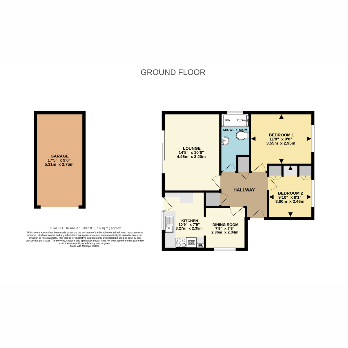 High Howe Gardens, Bournemouth floorplan
