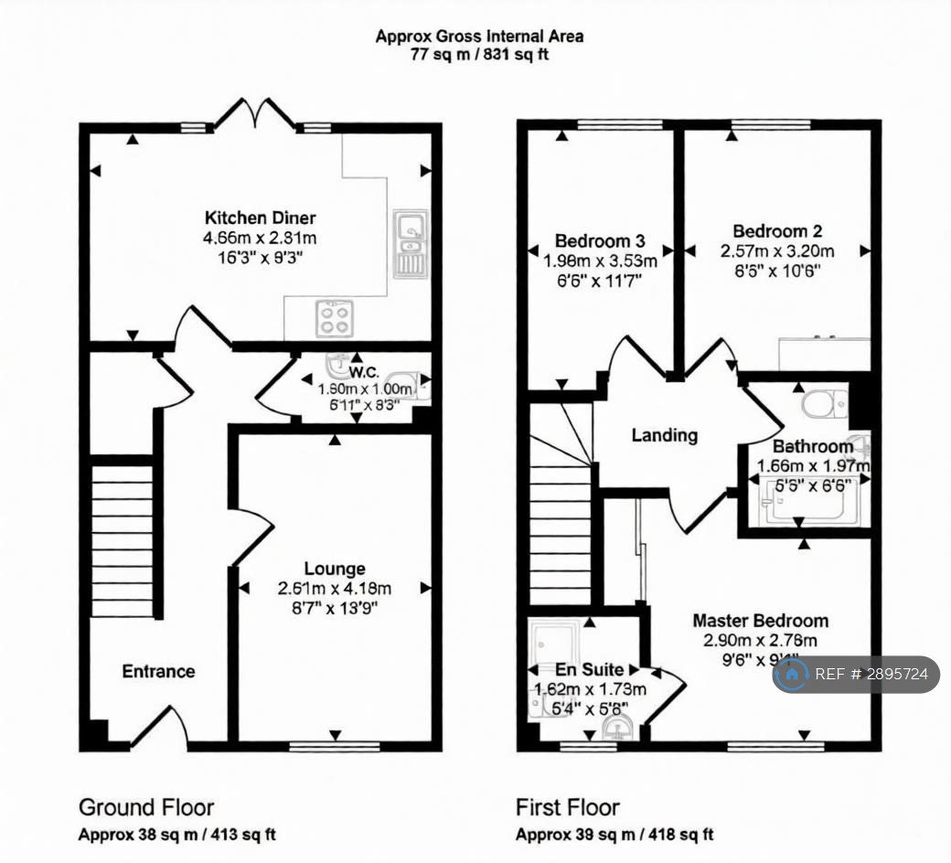 Penwethers Crescent, Truro floorplan