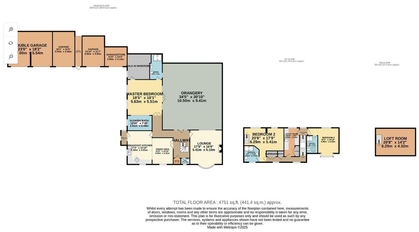The Byres, Newlands Road, Scarborough floorplan