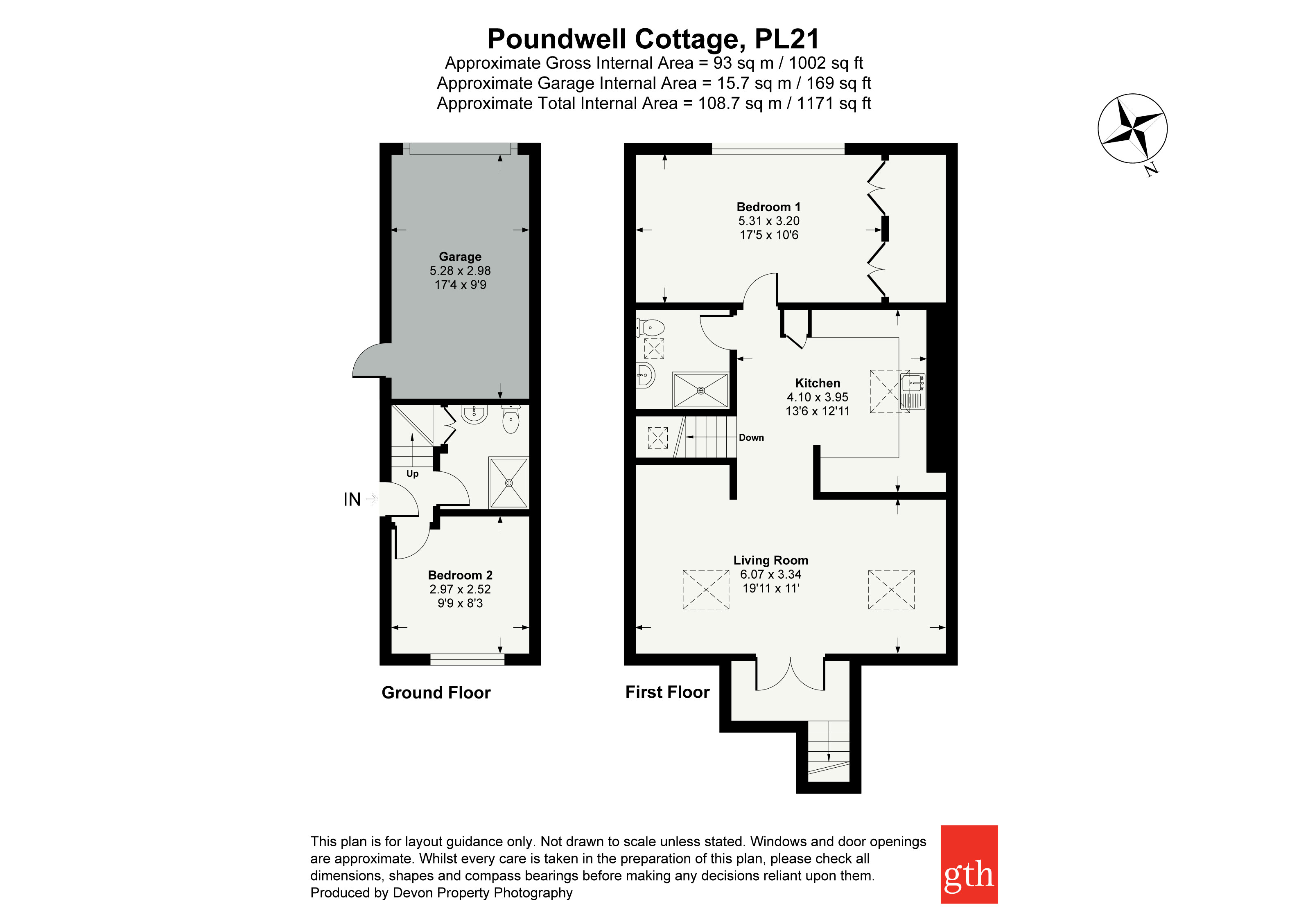 Poundwell Cottage,, Church Lane, Ivybridge floorplan