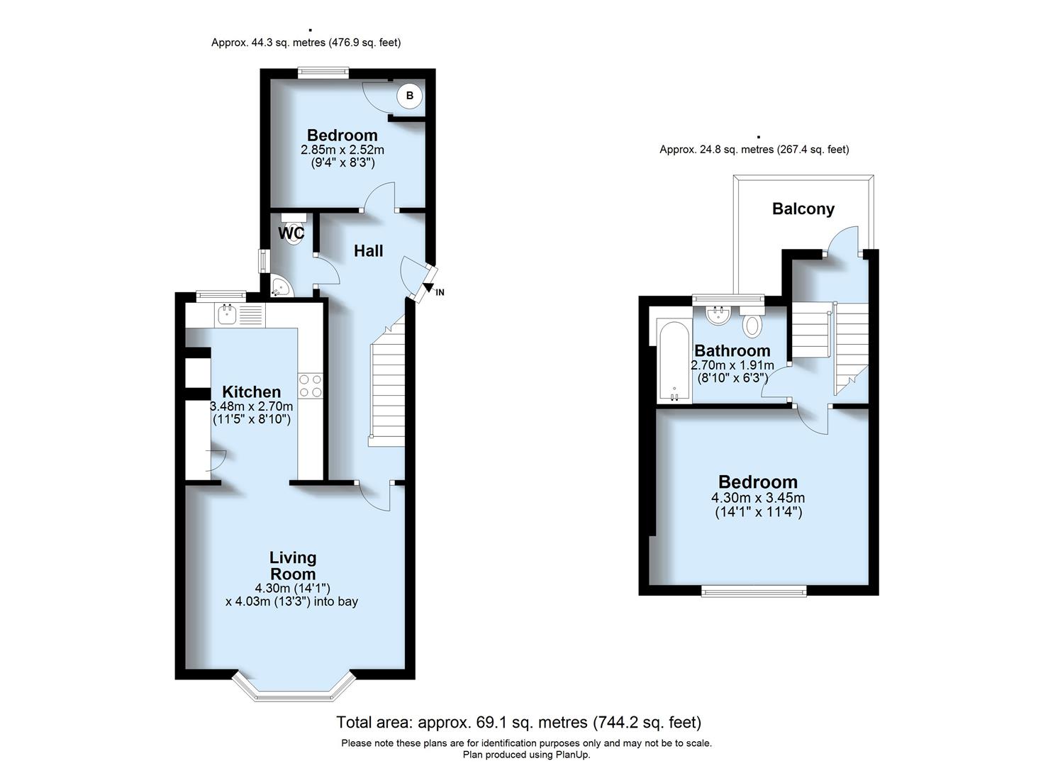 2 Bedrooms Flat for sale in High Street, Seaford BN25