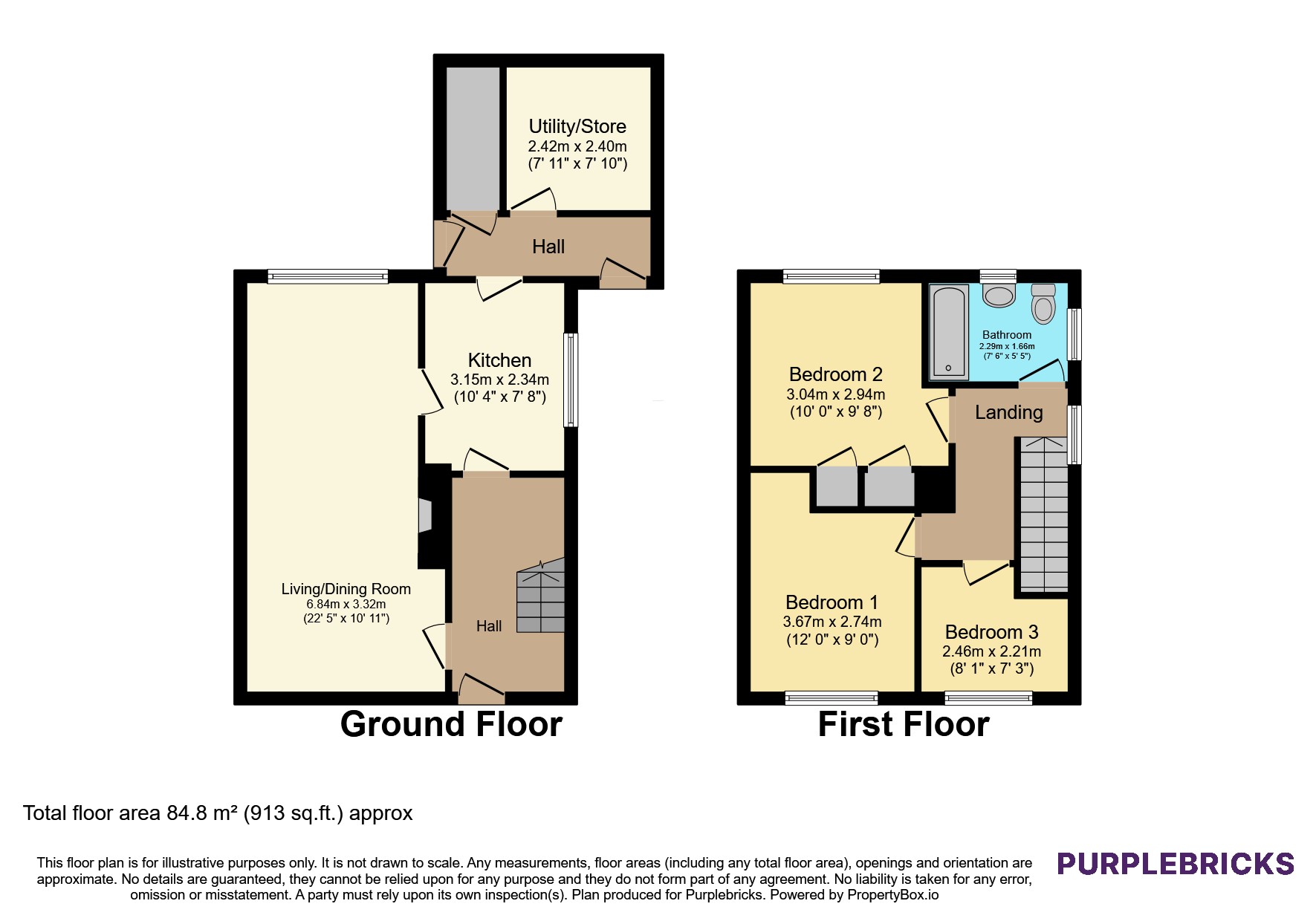 132, Westbourne Park, Mackworth floorplan