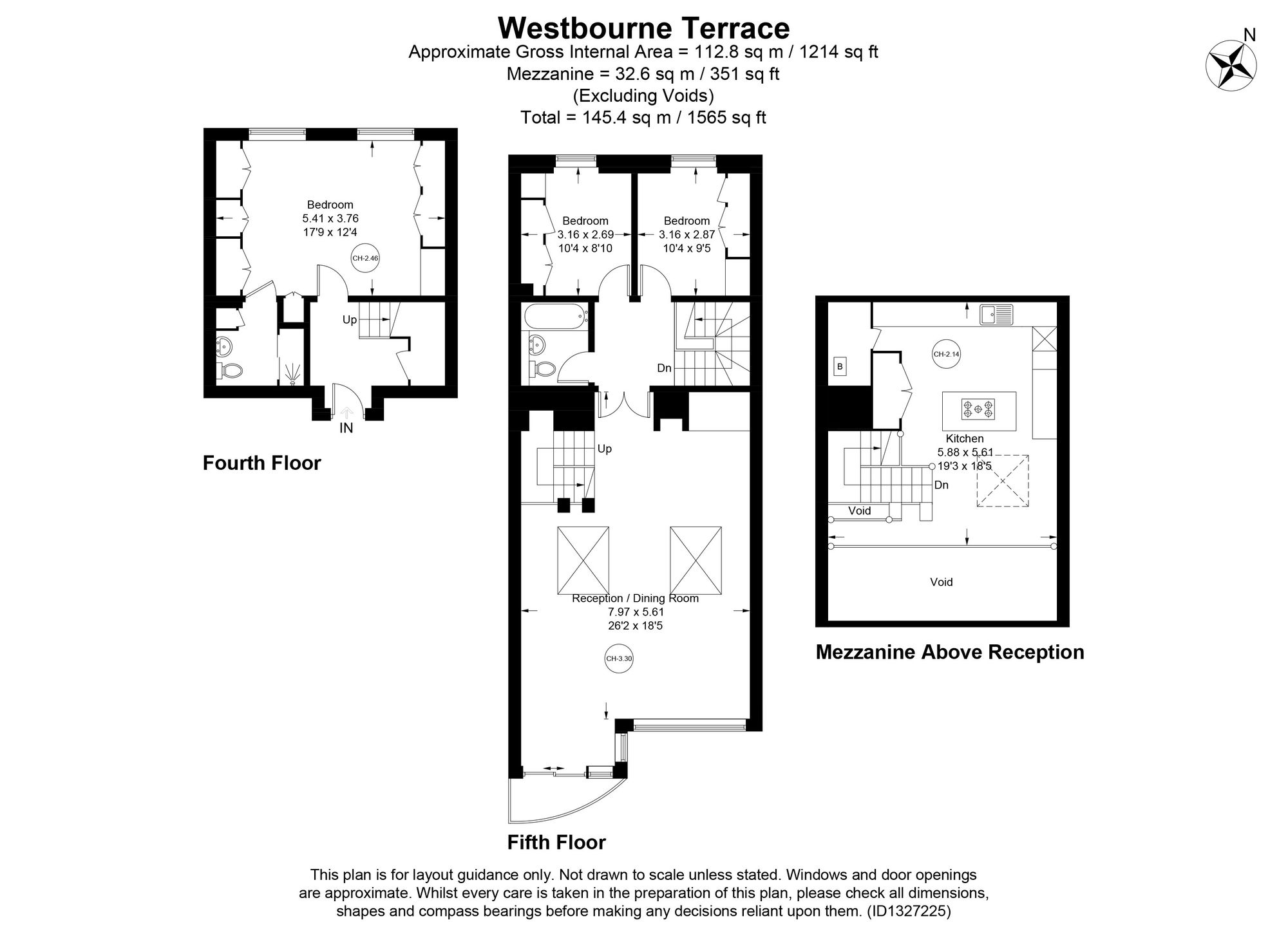 Flat 72 47-49 Westbourne Grove, London, London floorplan
