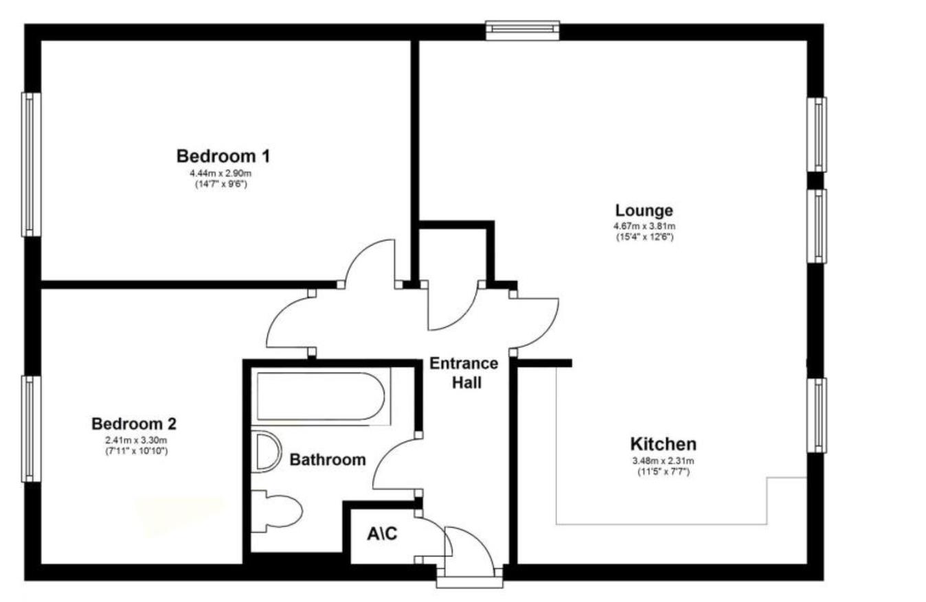 16A, Lower Anchor Street, Chelmsford floorplan