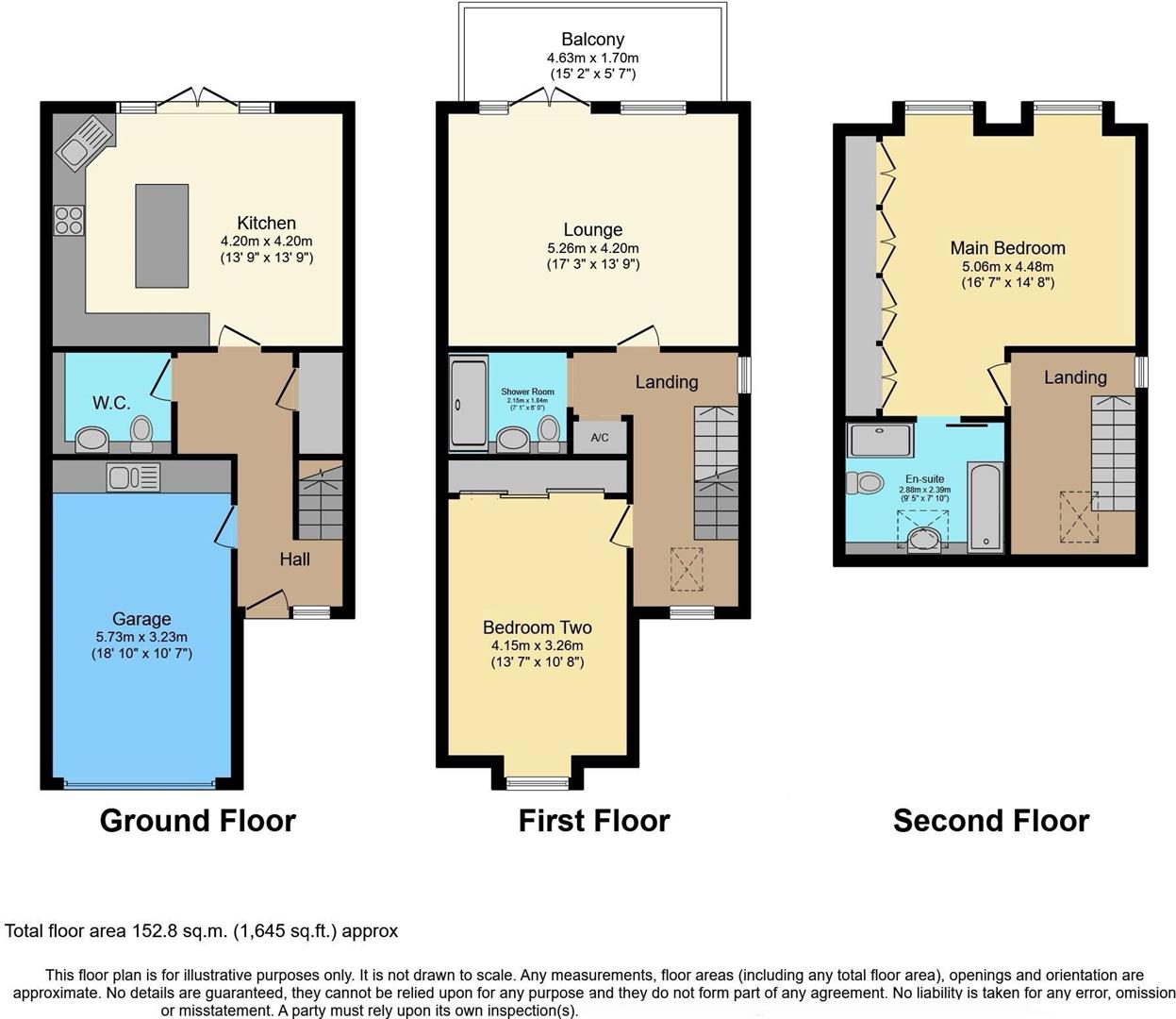 28, White Heather Court, Southampton floorplan
