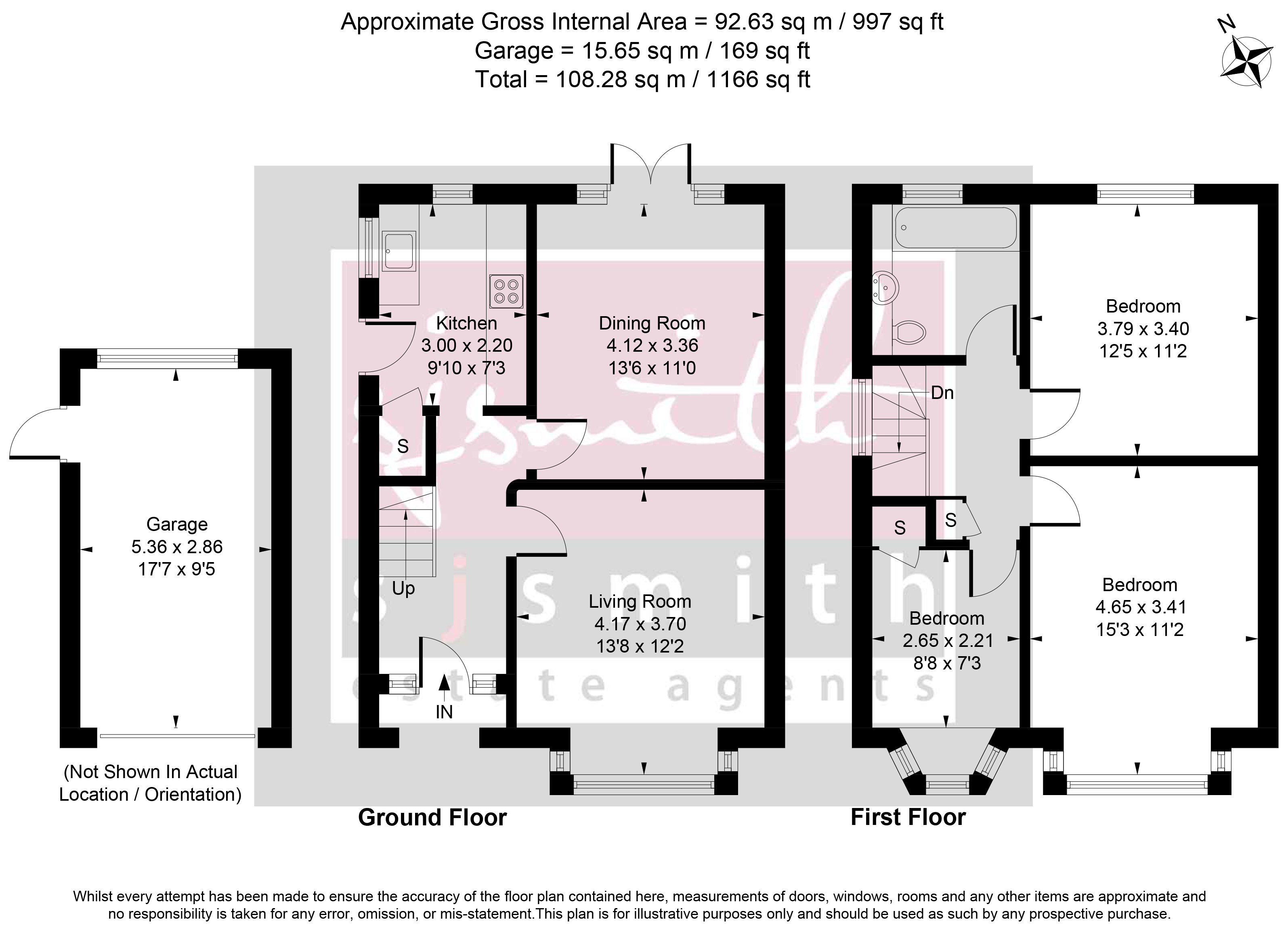 43, Glenfield Road, Ashford floorplan