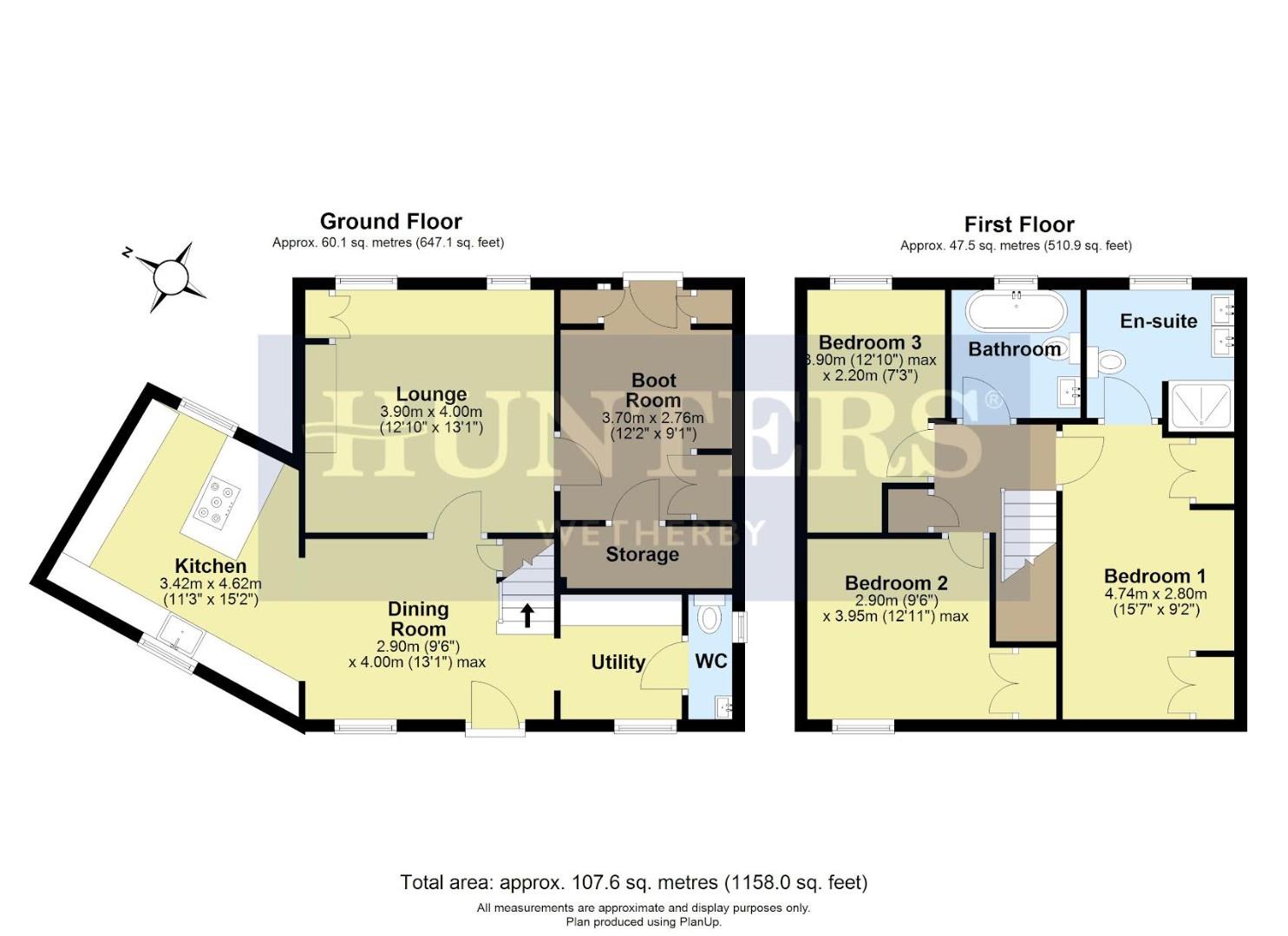 6, White Horse Mews, Harrogate floorplan