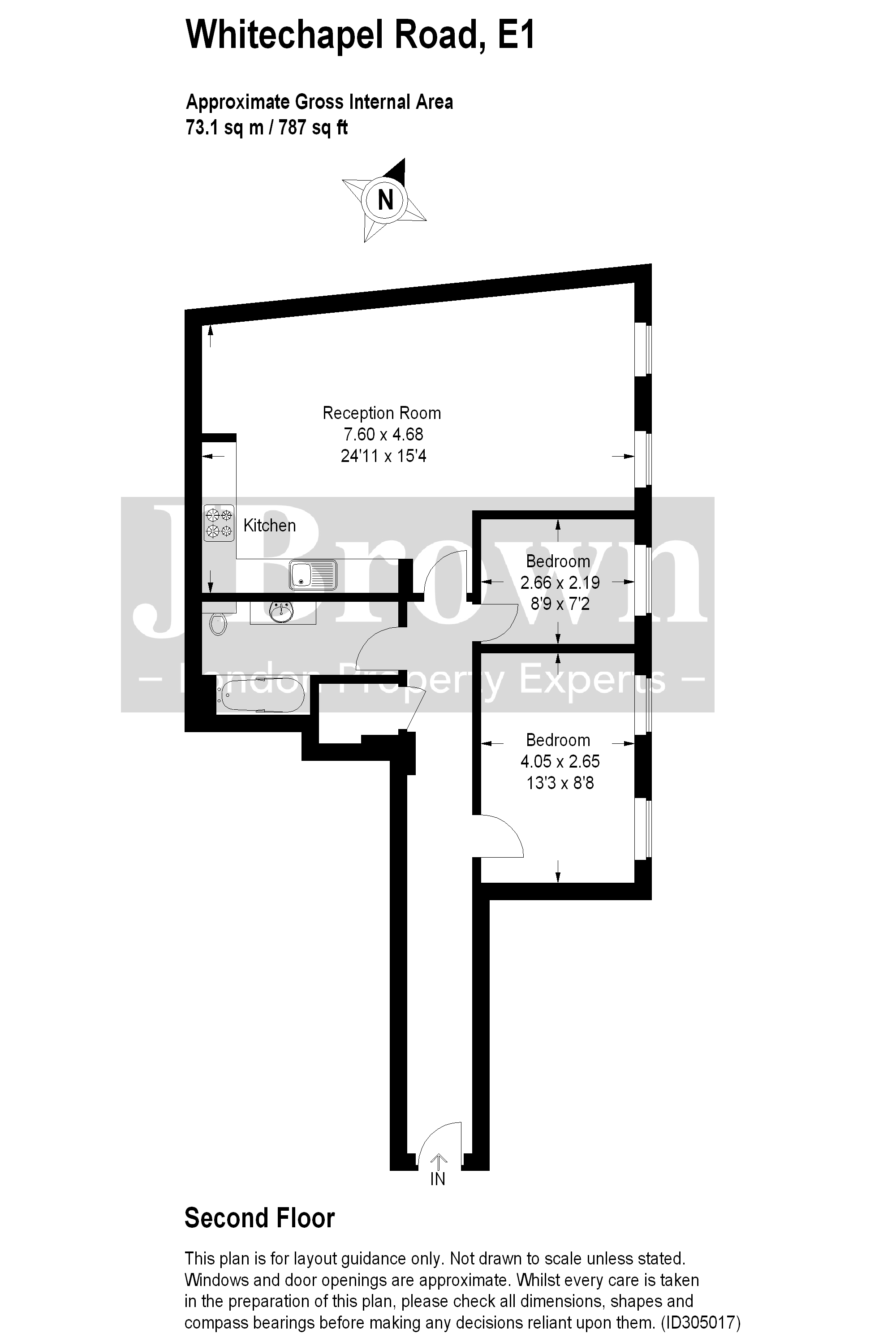 2 Bedrooms Flat to rent in Whitechapel Road, London E1