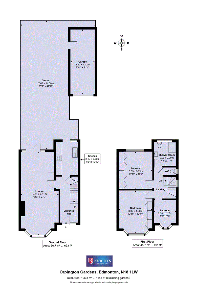 59, Orpington Gardens, London floorplan