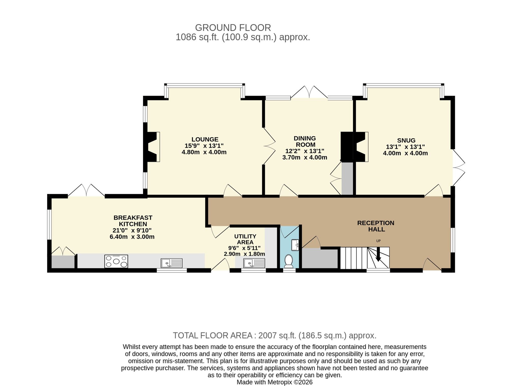 West Croft Wakefield Road, Pontefract floorplan
