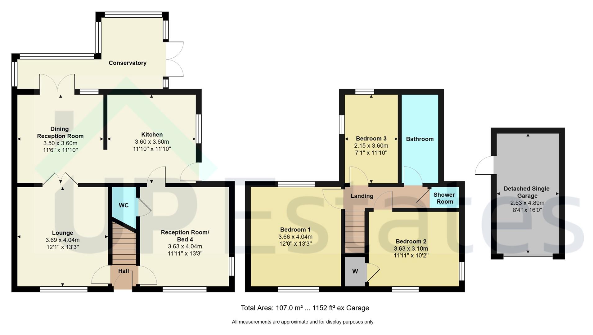 72, Chapel Street, Bedworth floorplan