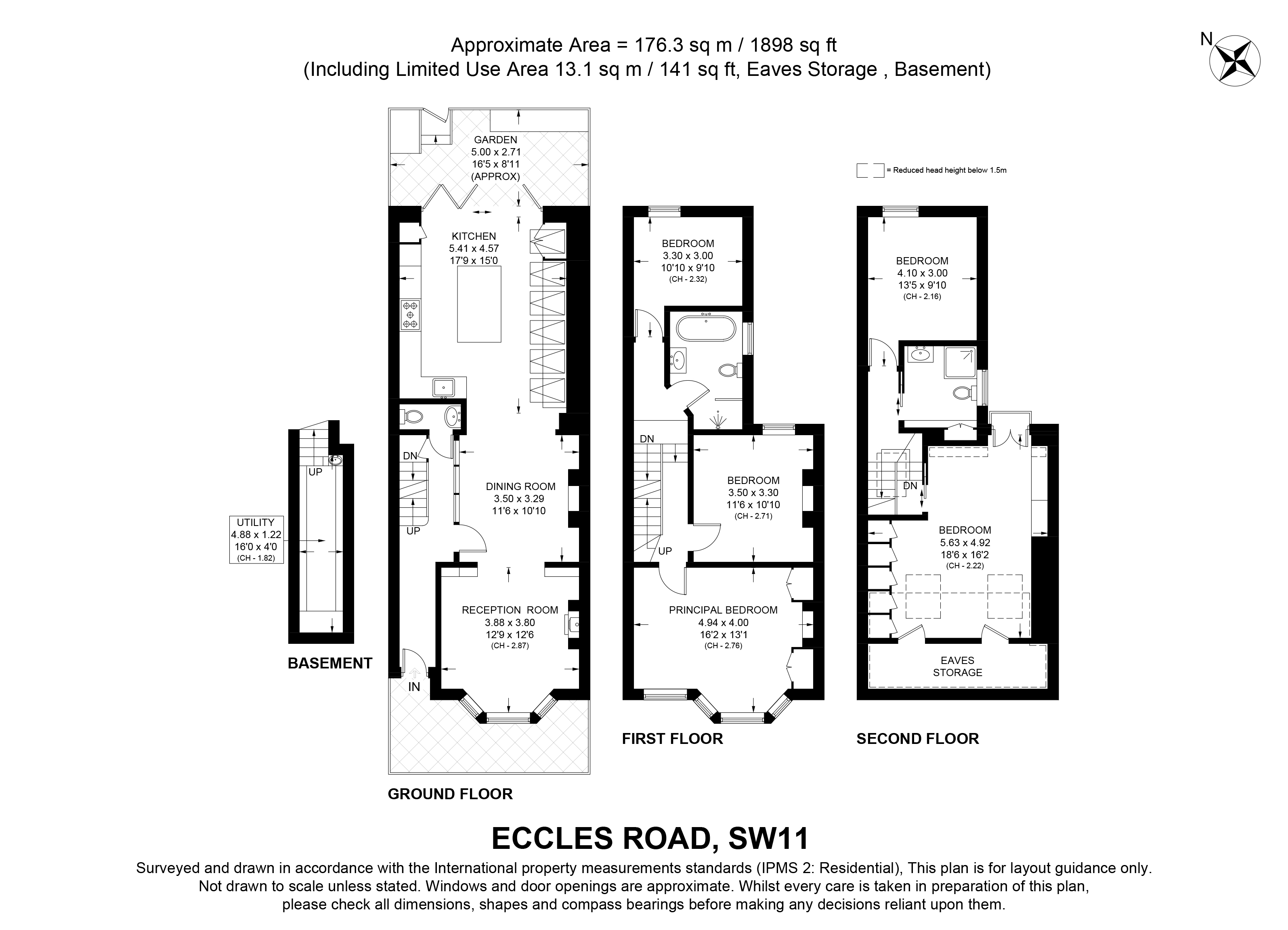 28, Eccles Road, London floorplan