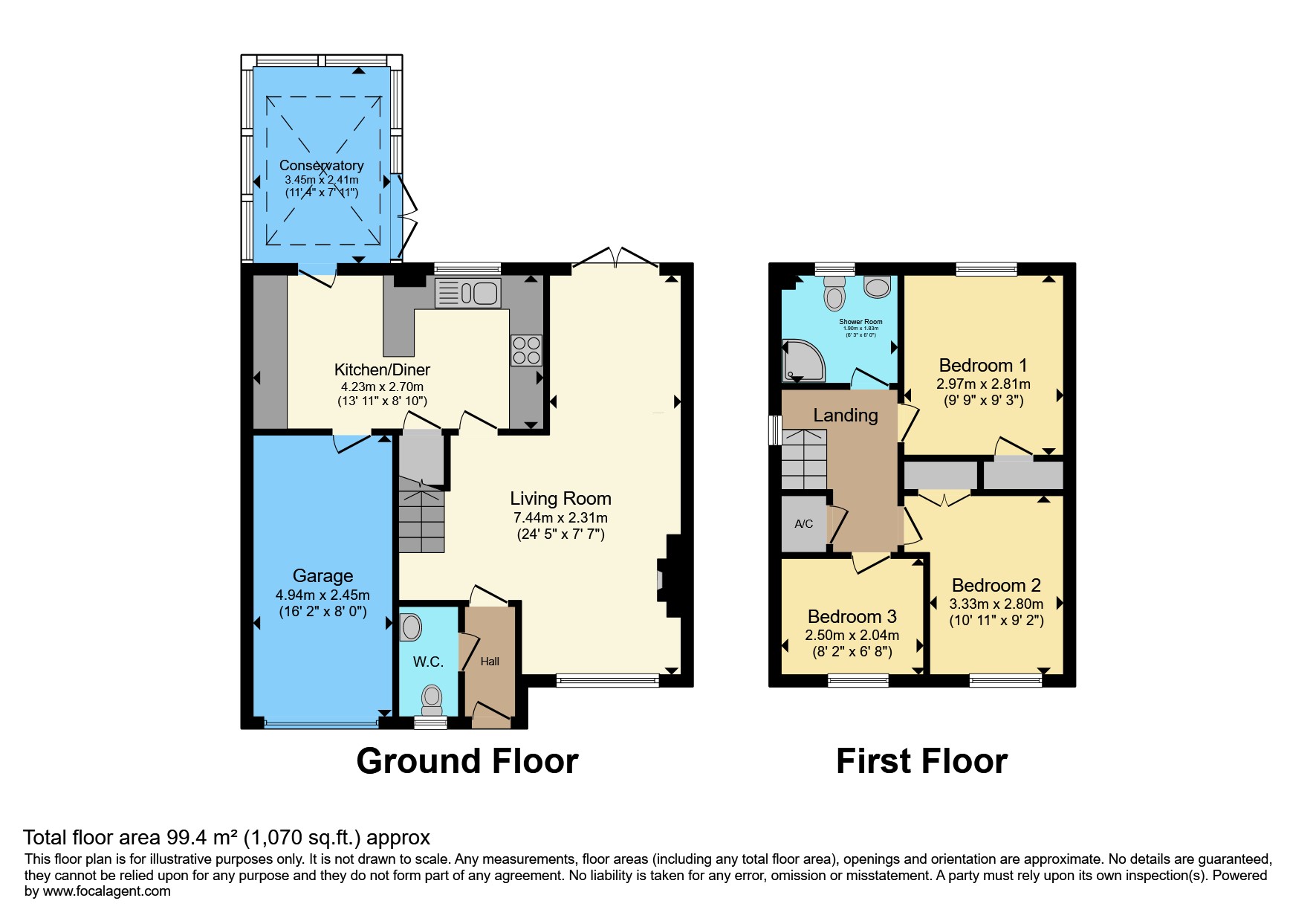 3, Heol Corswigen, Barry floorplan