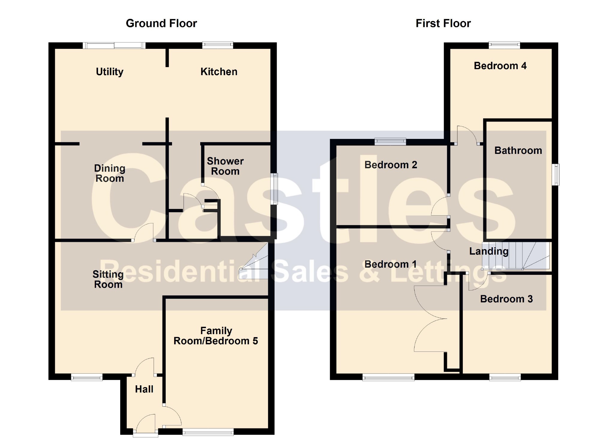 5 Bedrooms Semi-detached house for sale in Thurney Drive, Grange Park, Swindon SN5