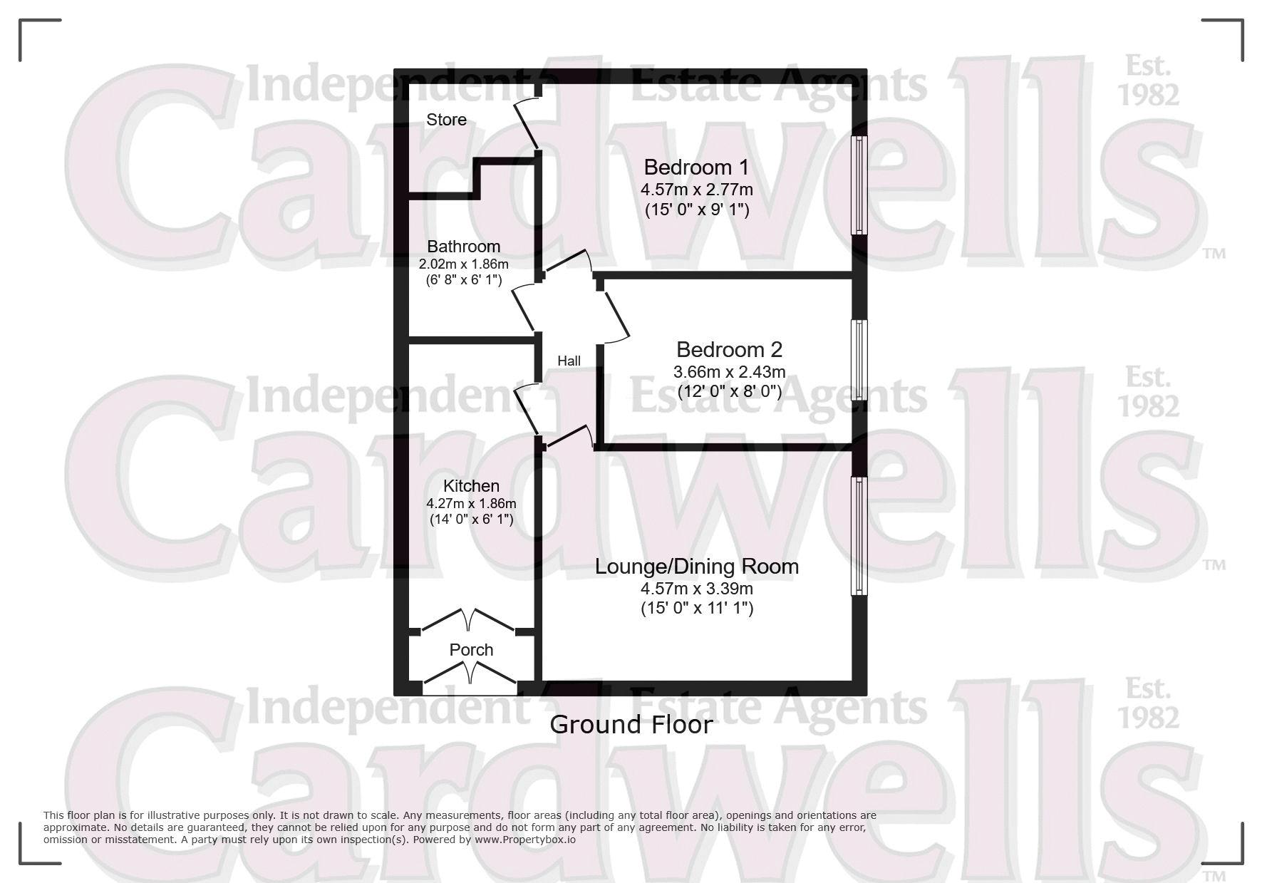 2A, Heywood Court, Manchester floorplan