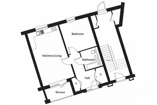 Greenbloom Avenue, Maidstone floorplan