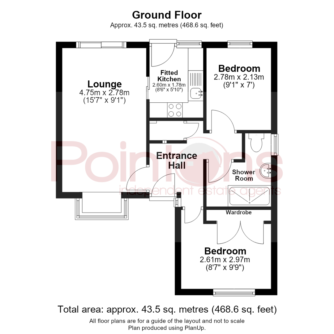 5, Moorbrooke, Hartshill floorplan