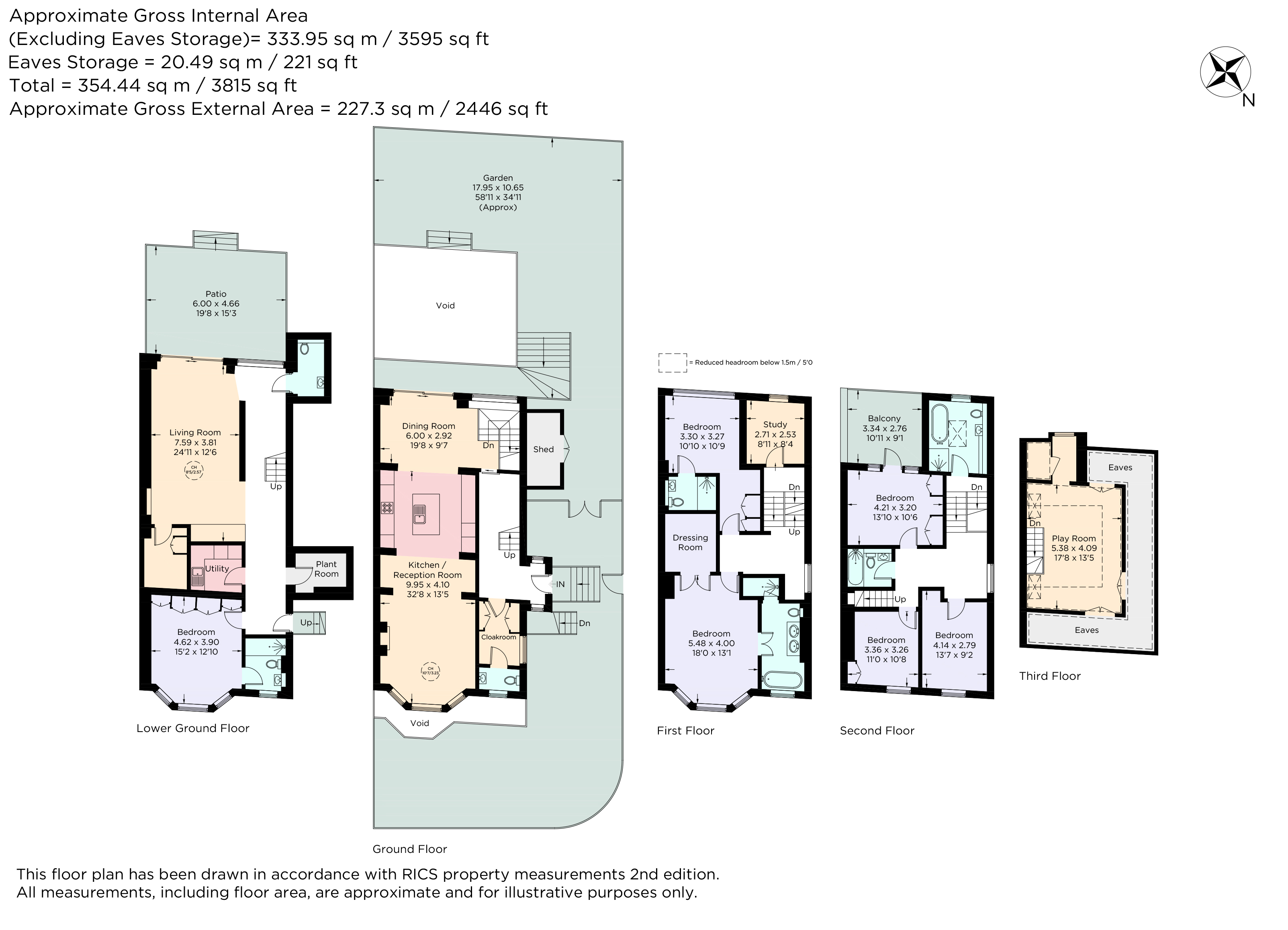 36, Geraldine Road, London floorplan