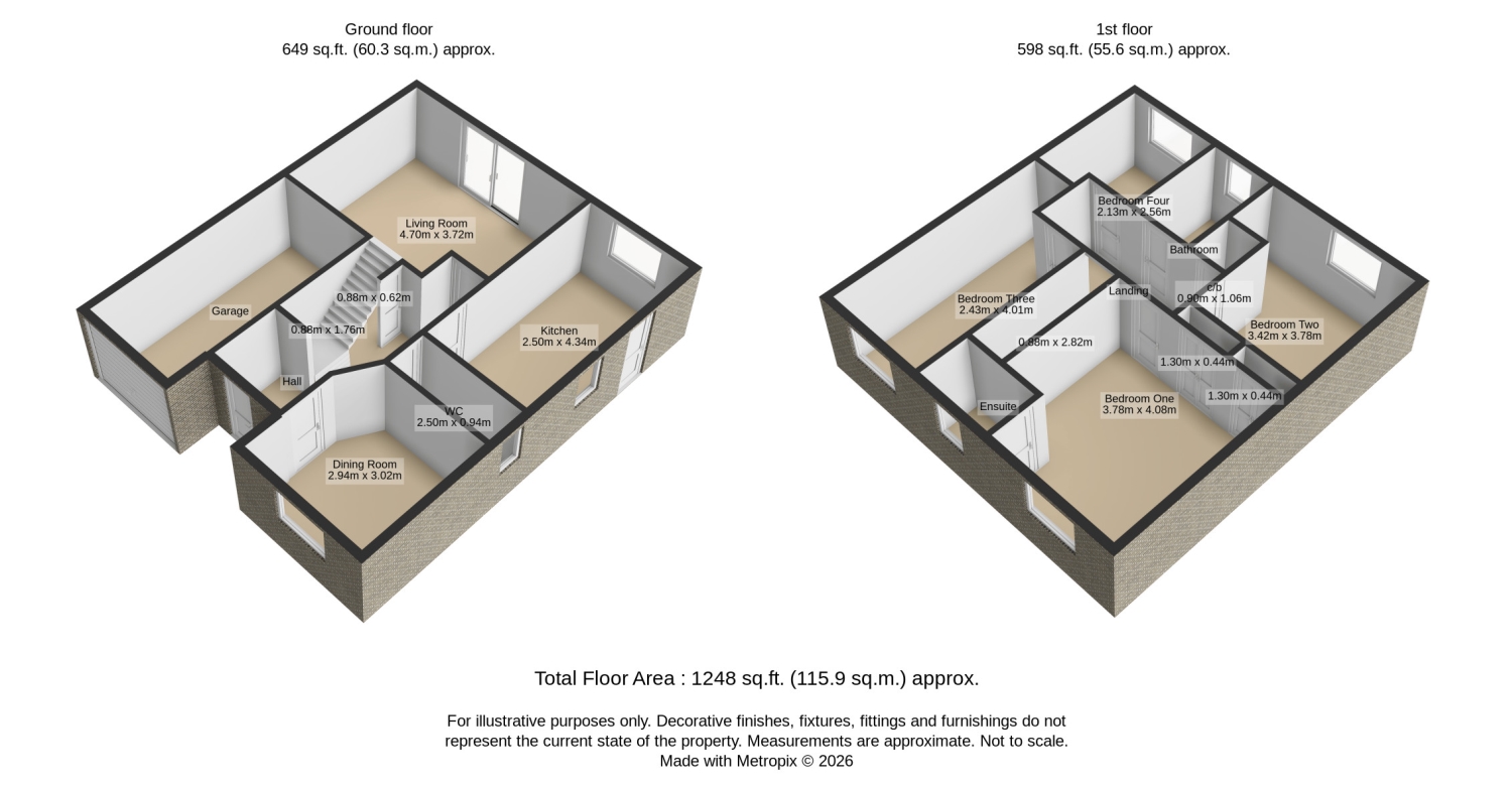 7, Shylock Grove Heathcote, Warwick floorplan