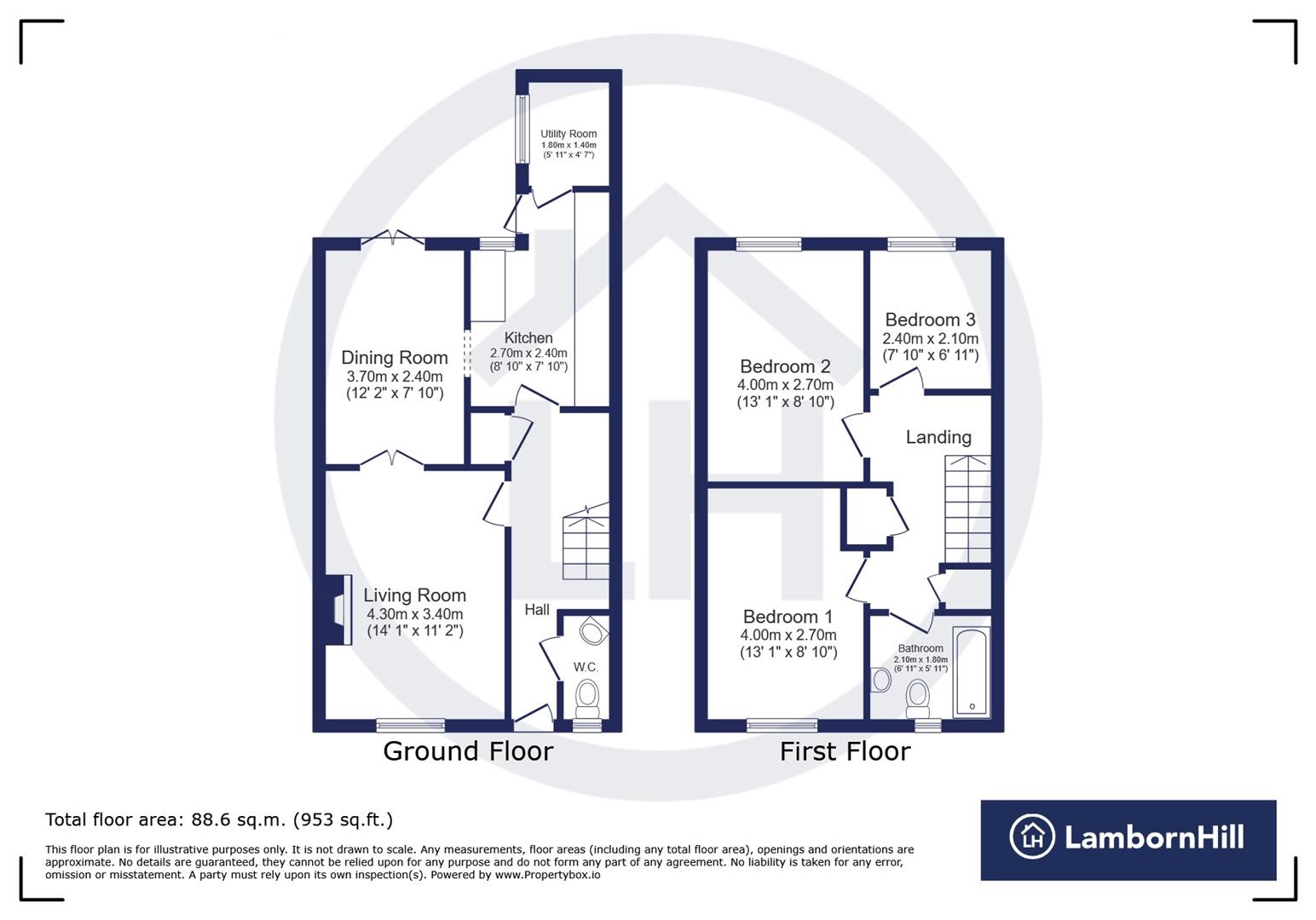 1, Ostend Court, Kemsley floorplan