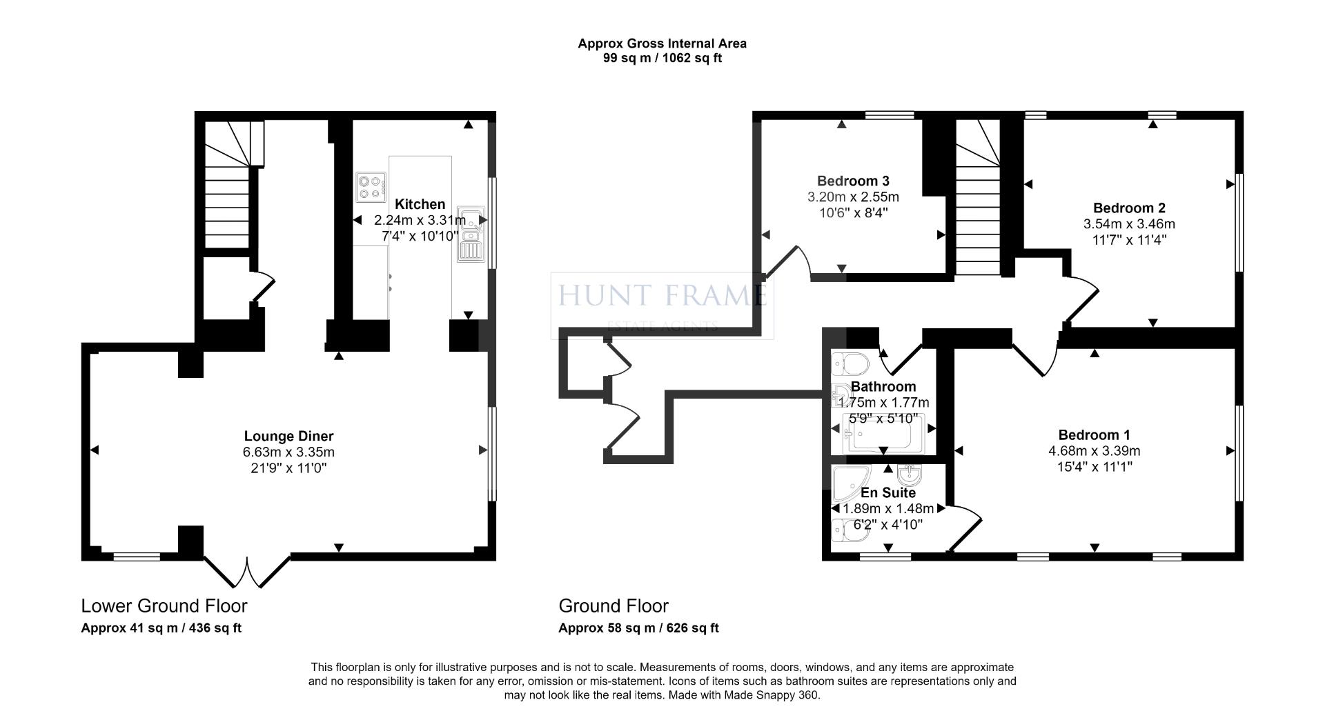 22 Grand Mansions, Silverdale Road, Eastbourne floorplan