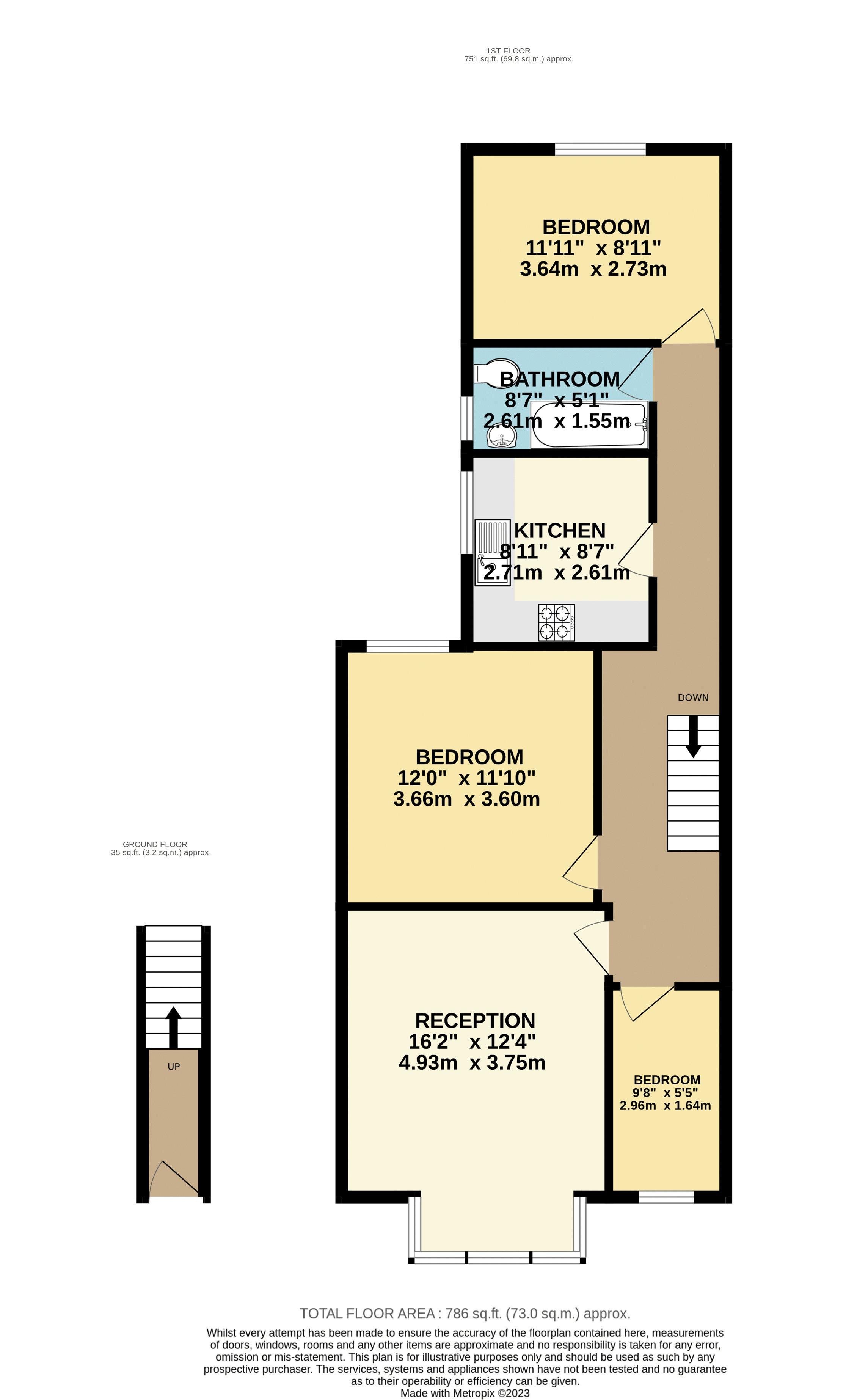 B.18, Latymer Road, London floorplan