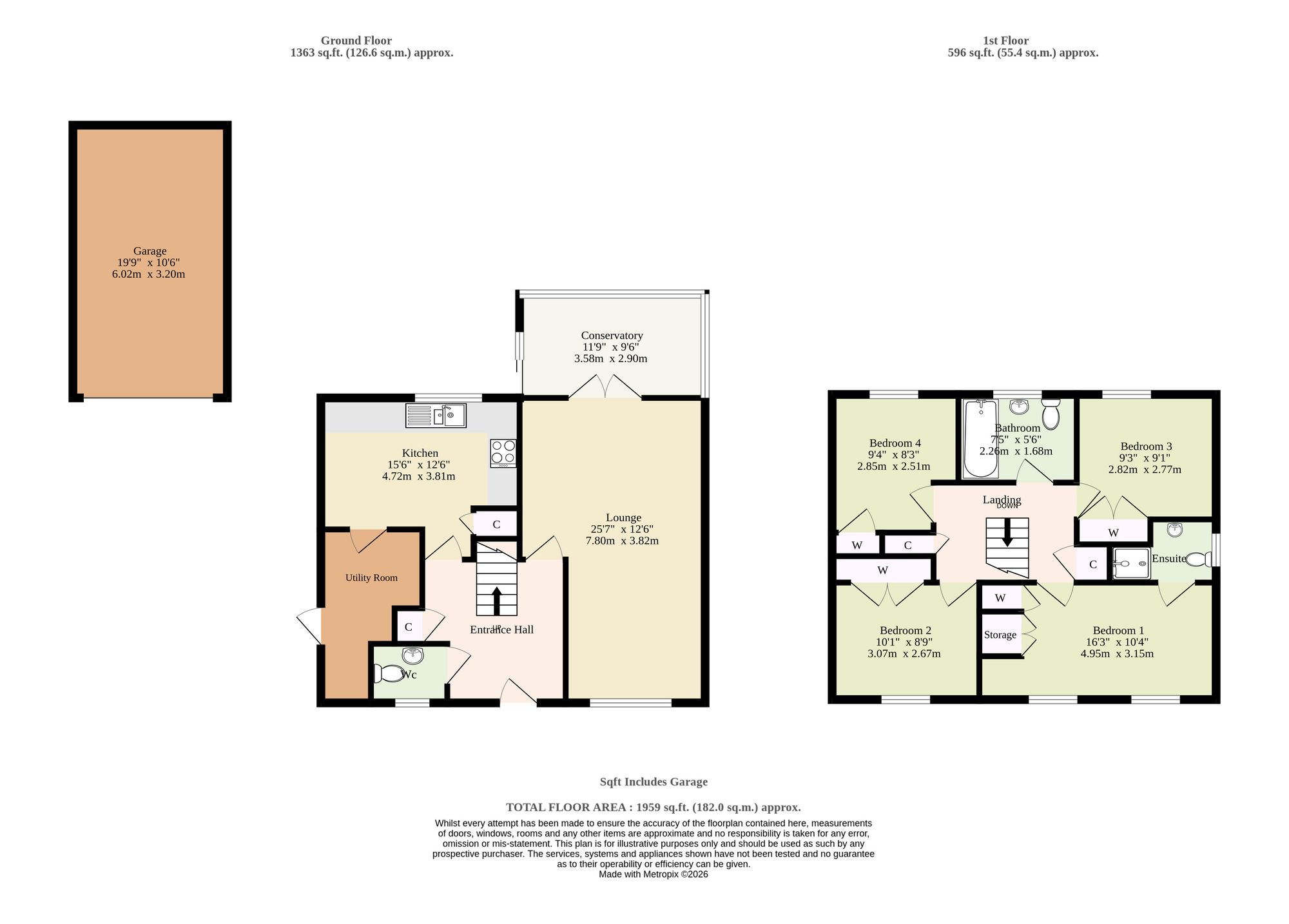 3 Canary Close, Dereham floorplan