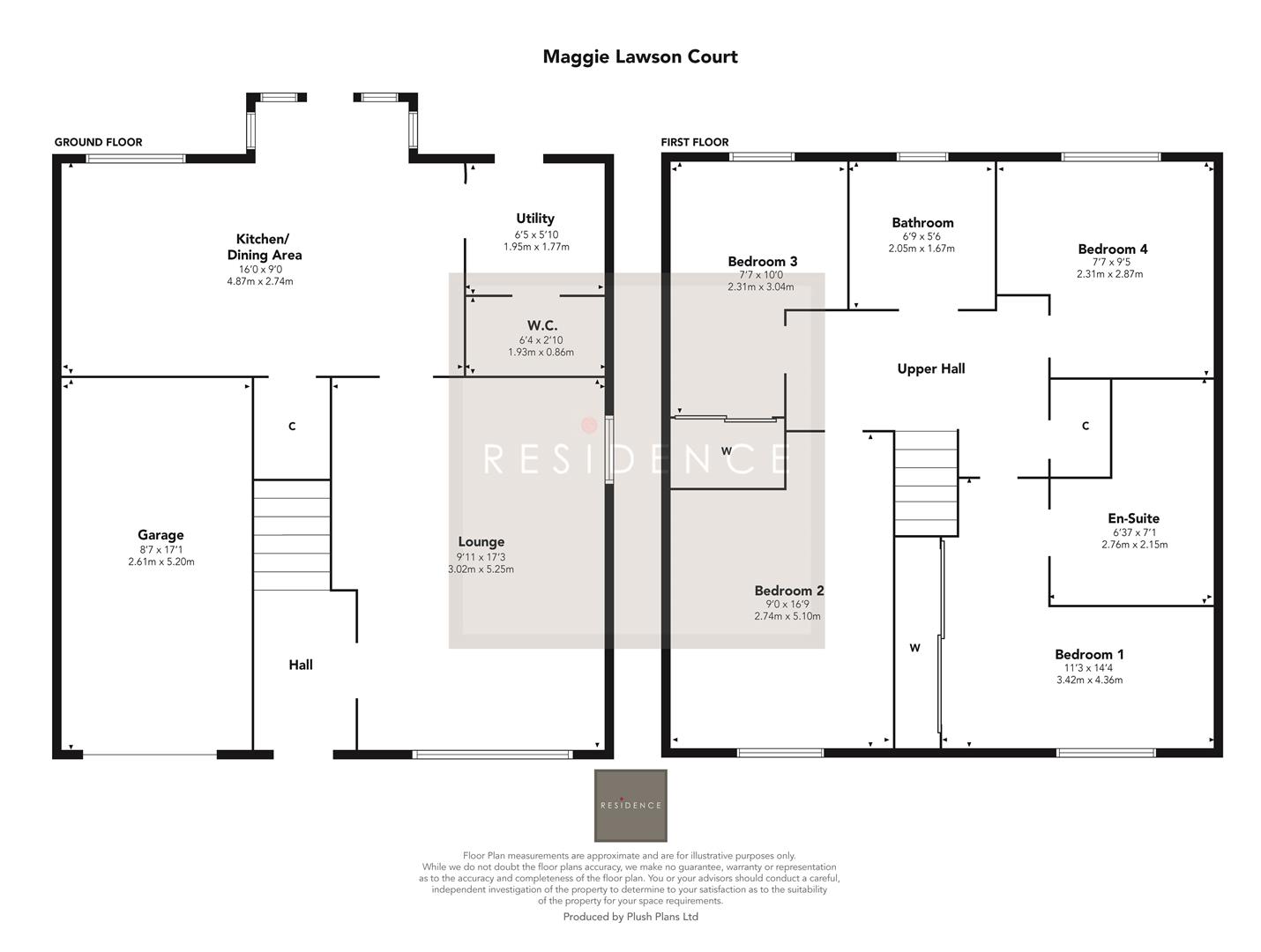 Maggie Lawson Court, Glasgow floorplan