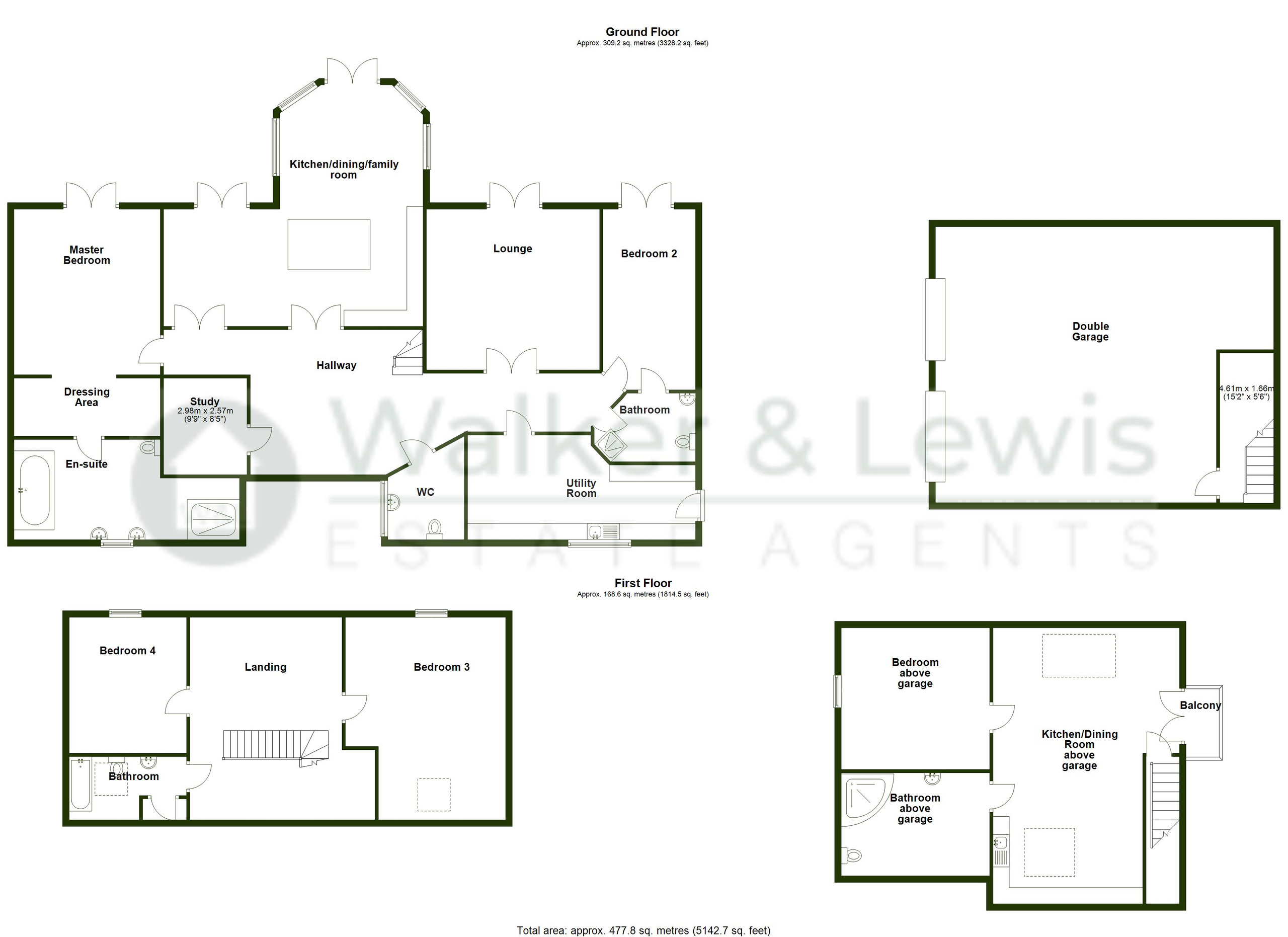 Branch Bungalow, Merthyr Tydfil floorplan