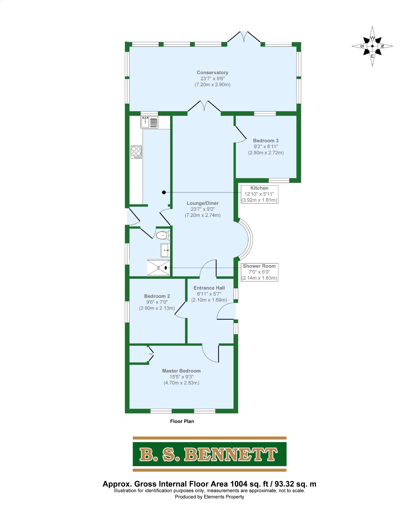 14 Riverside, Wraysbury, Staines floorplan