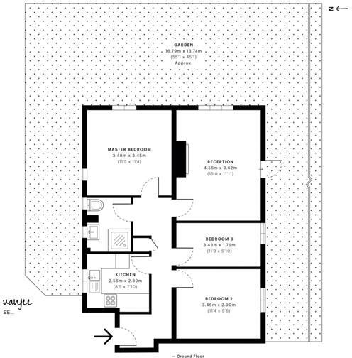 Flat 2, London floorplan