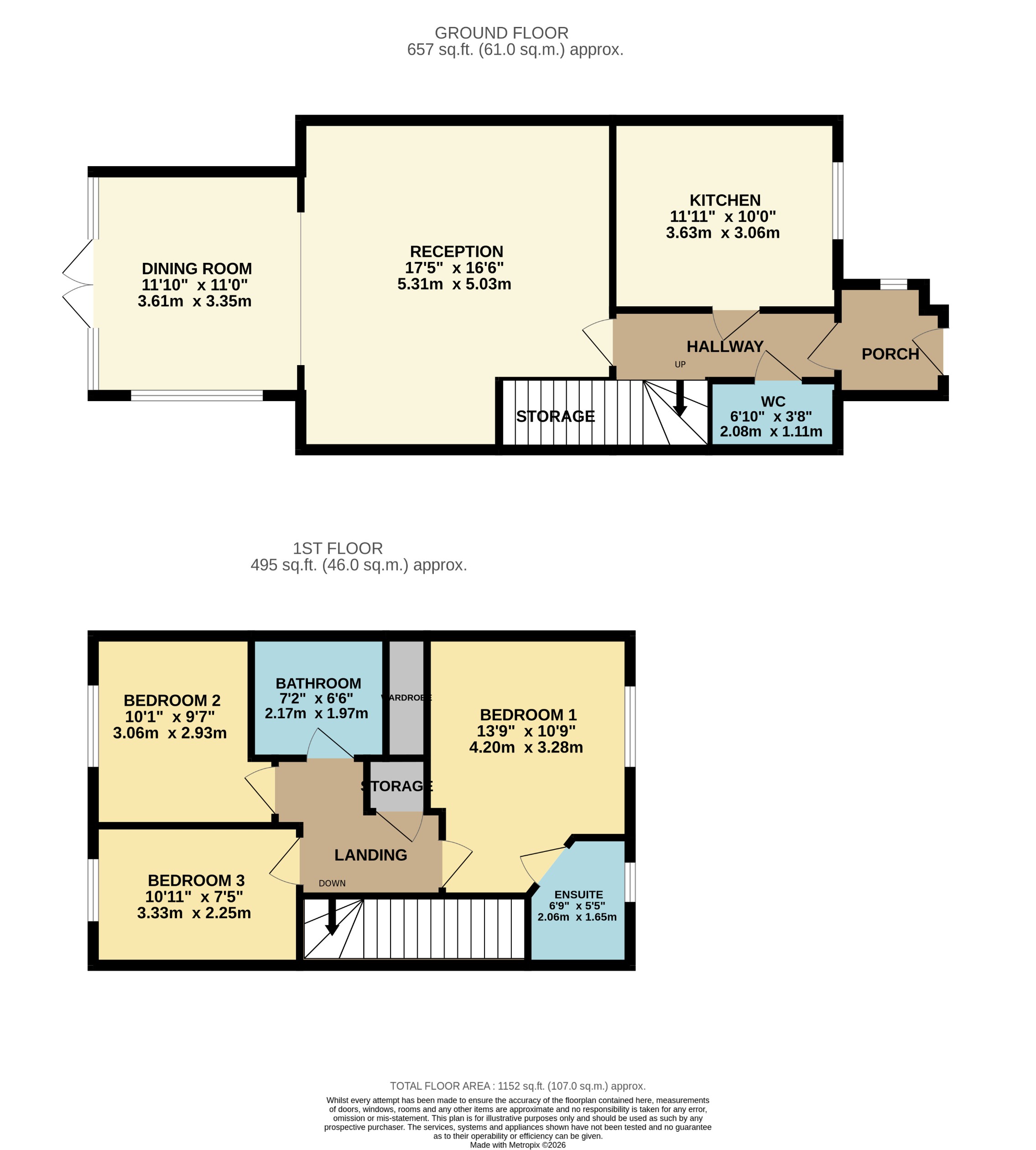 121, Coed y Wenallt, Cardiff floorplan