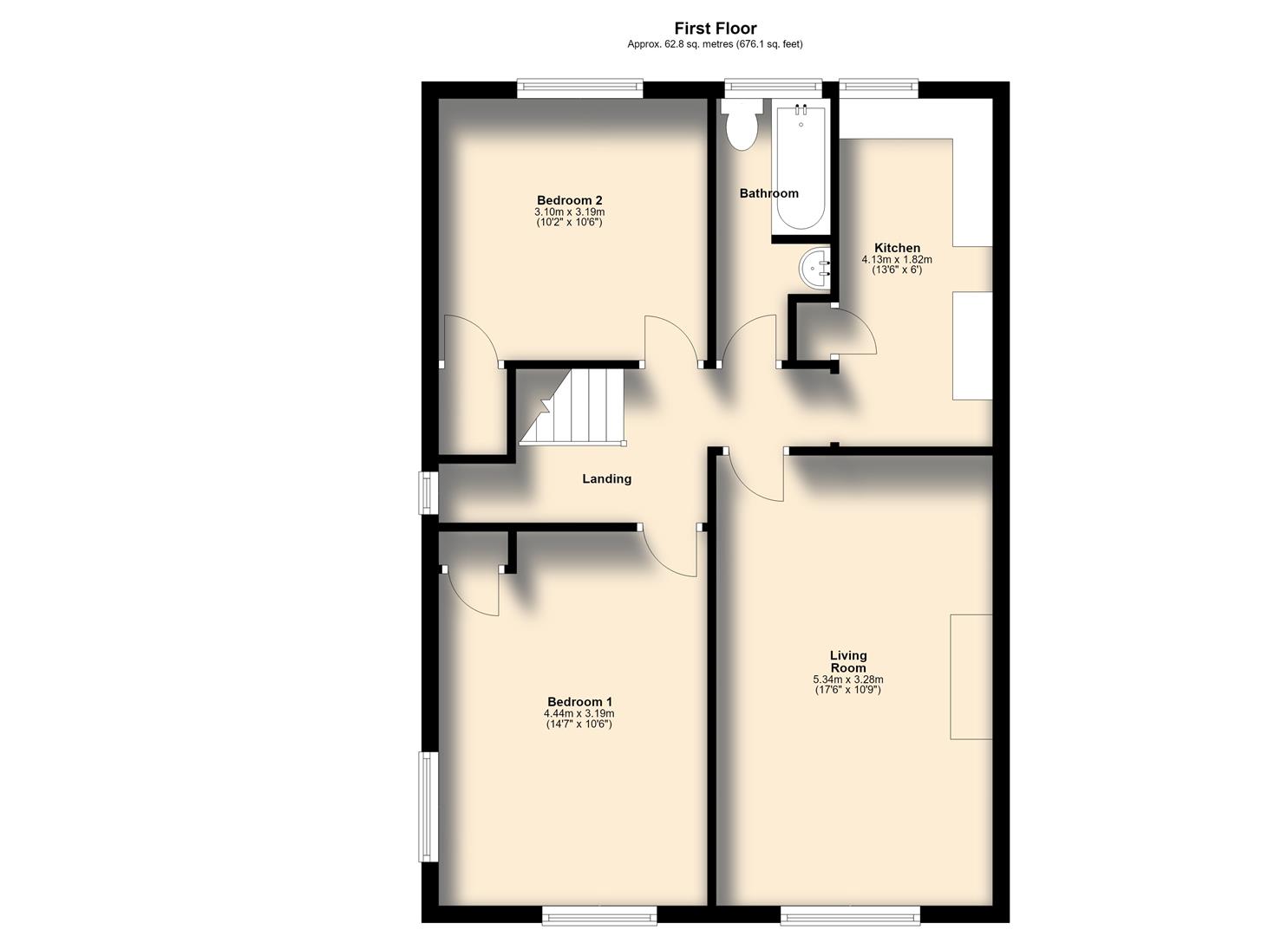27, Orchard Crescent, Plymouth floorplan