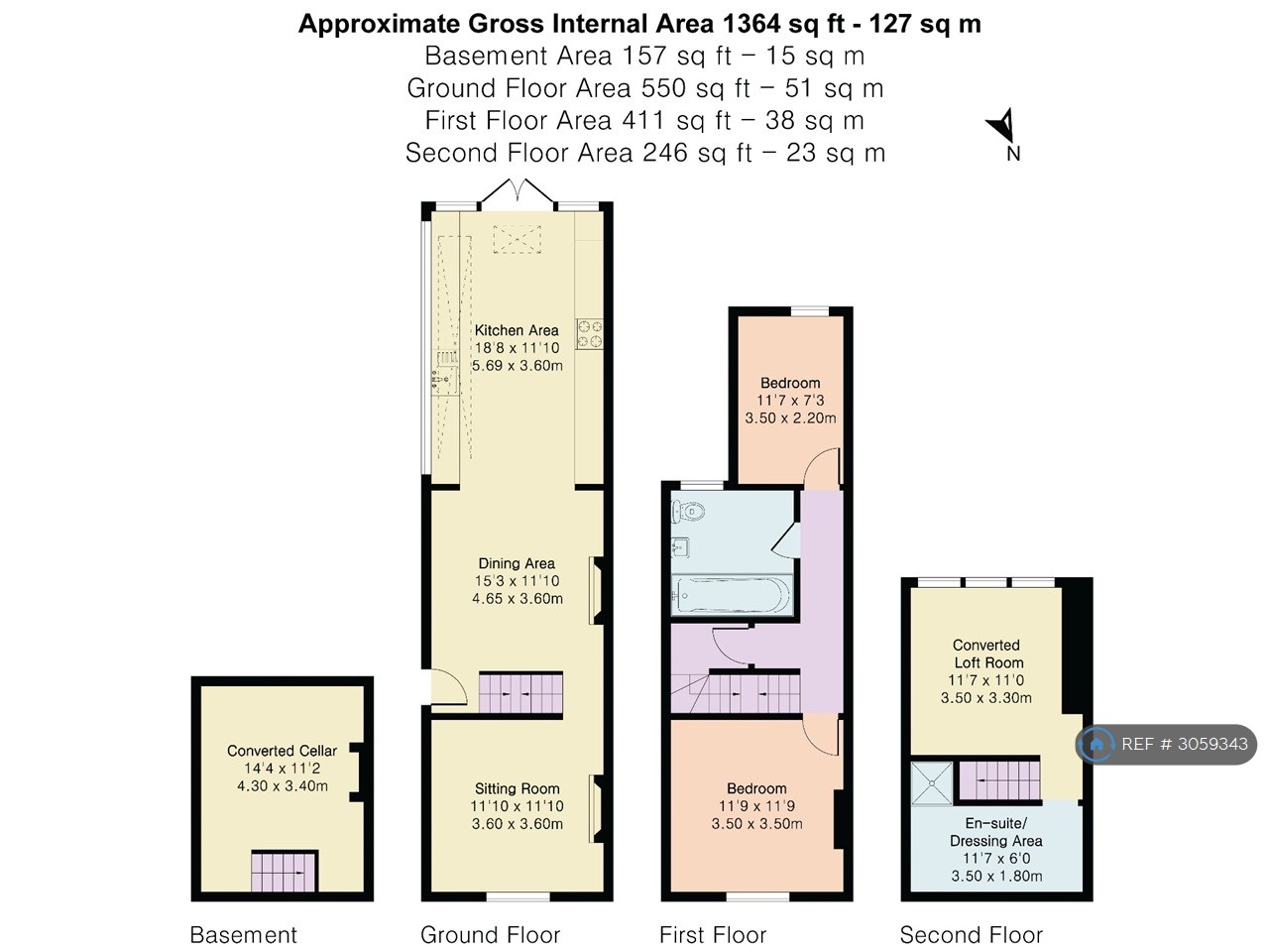 Edward St, Southborough, Tunbridge Wells floorplan